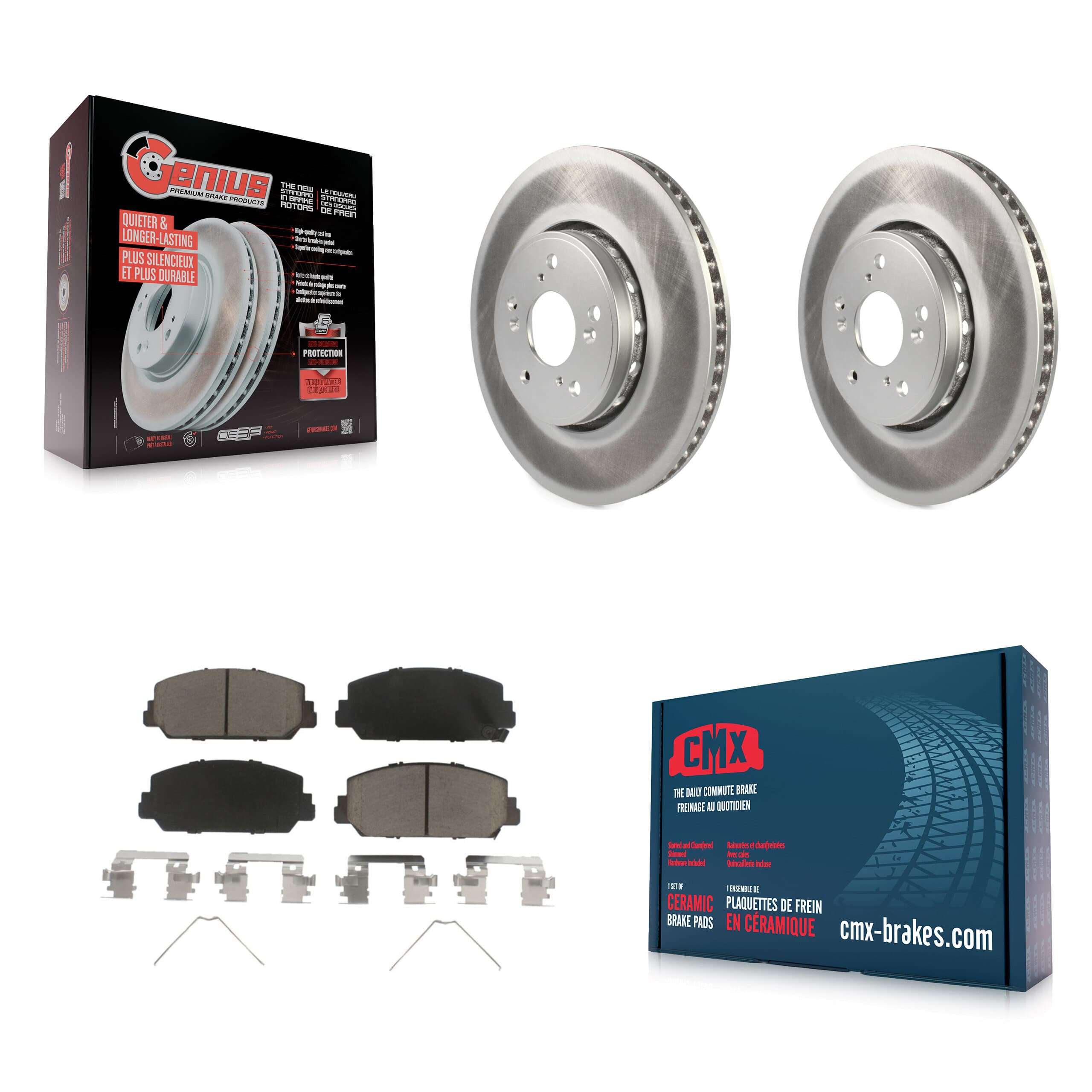 Transit Auto - KGC-100512 - Front Disc Brake Kits image 1