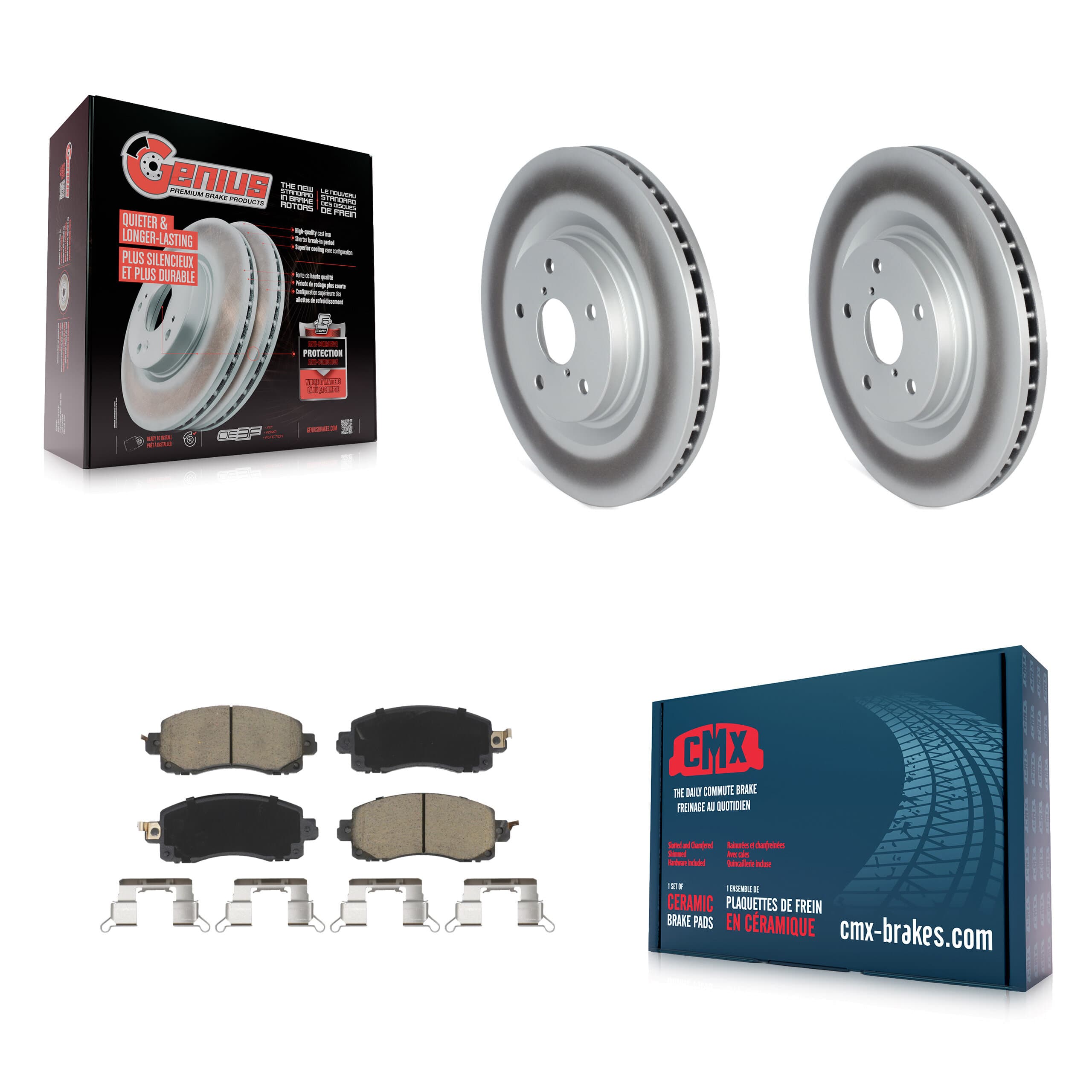 Transit Auto - KGC-100533 - Front Disc Brake Kits image 1