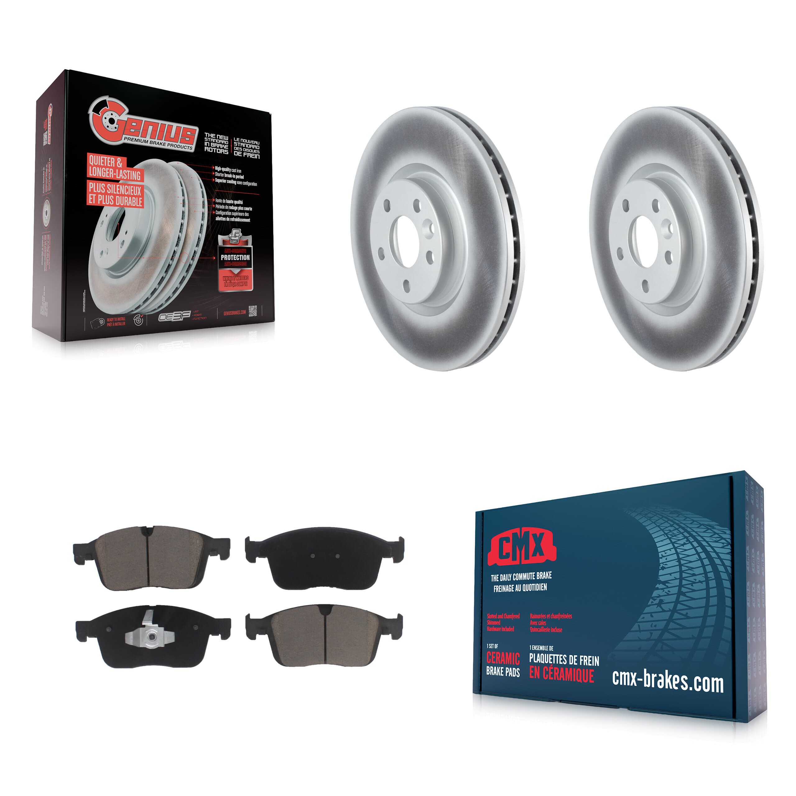 Transit Auto - KGC-100535 - Front Disc Brake Kits image 1