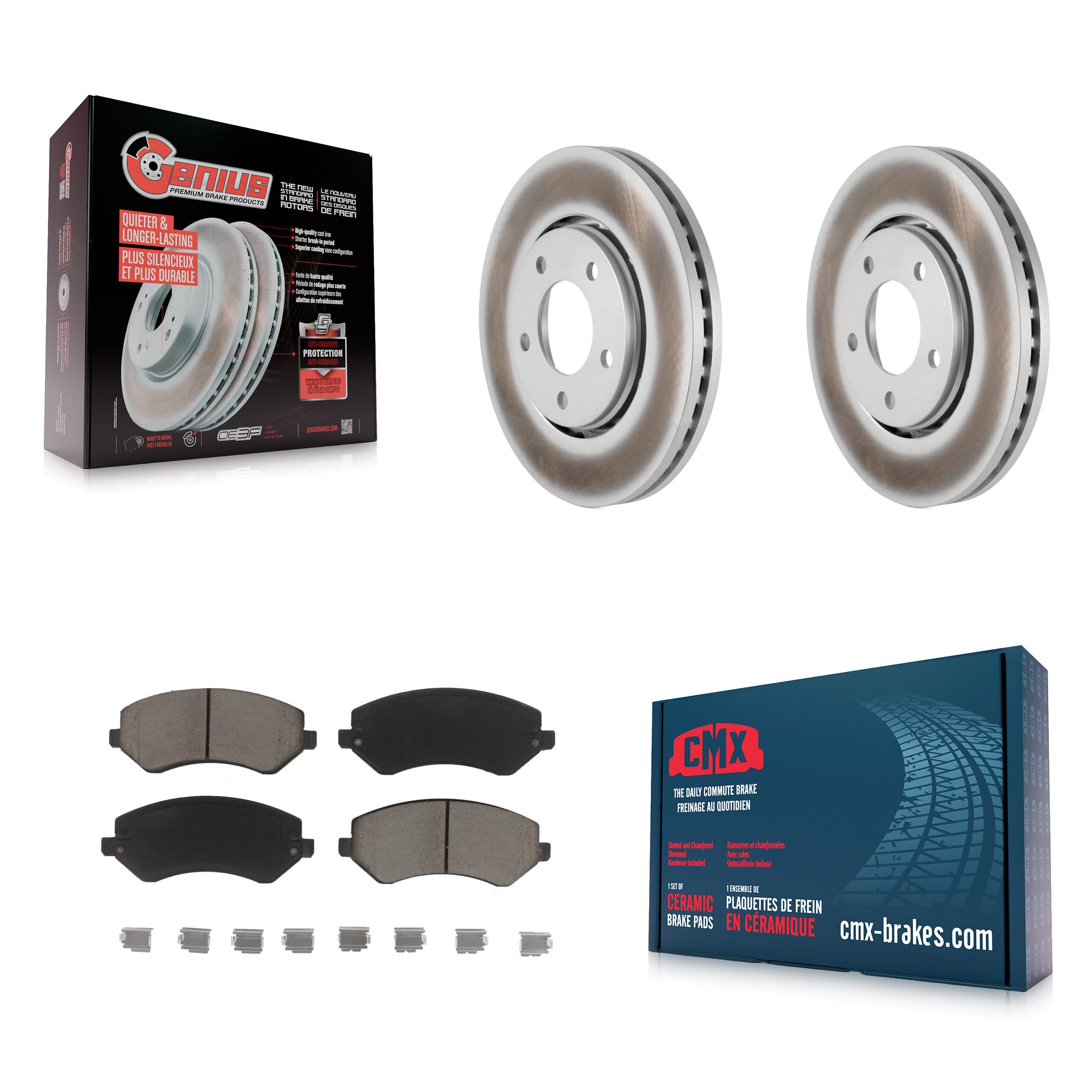 Transit Auto - KGC-100537 - Front Disc Brake Kits image 1