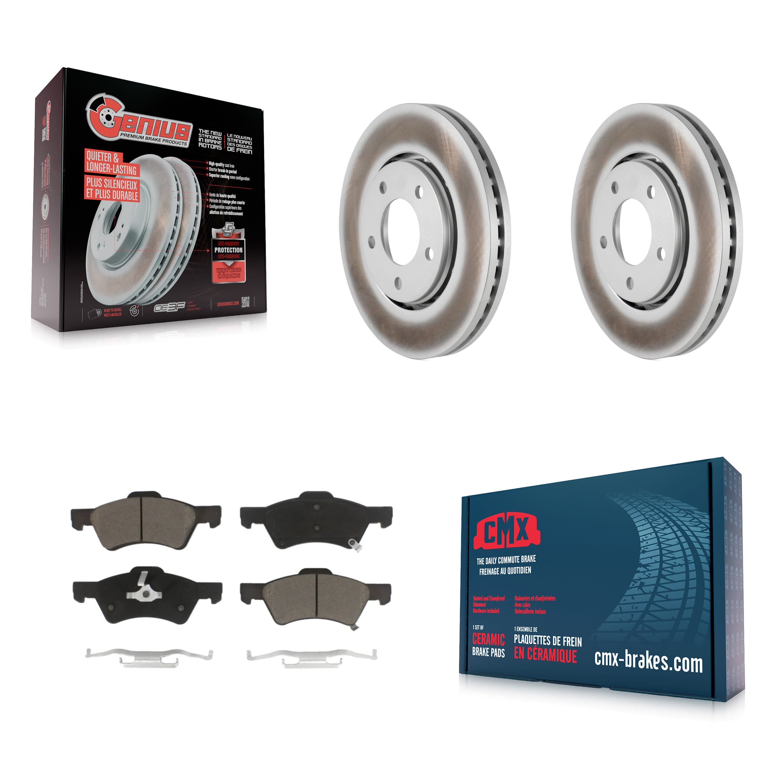 Transit Auto - KGC-100539 - Front Disc Brake Kits image 1