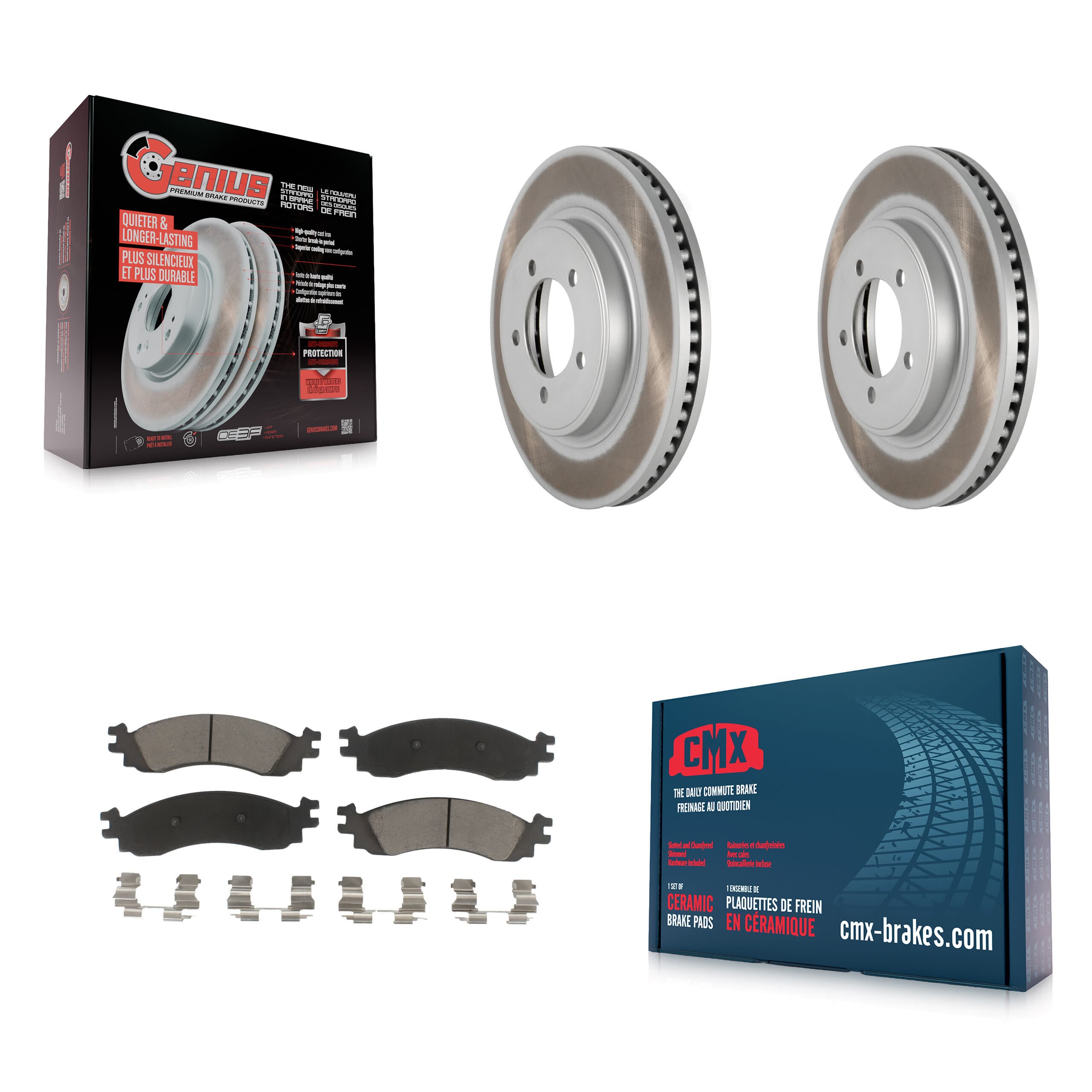 Transit Auto - KGC-100548 - Front Disc Brake Kits image 1
