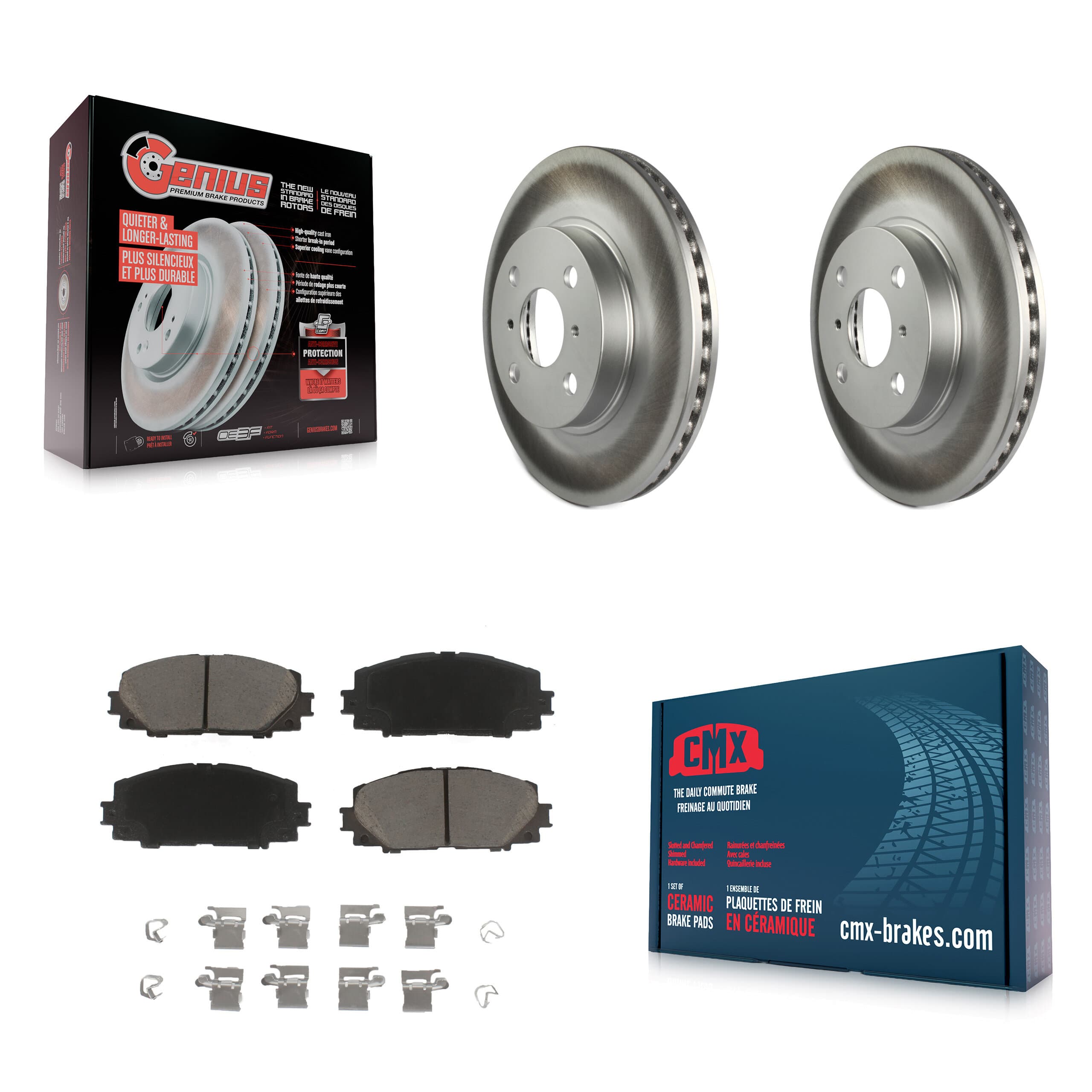 Transit Auto - KGC-100549 - Front Disc Brake Kits image 1