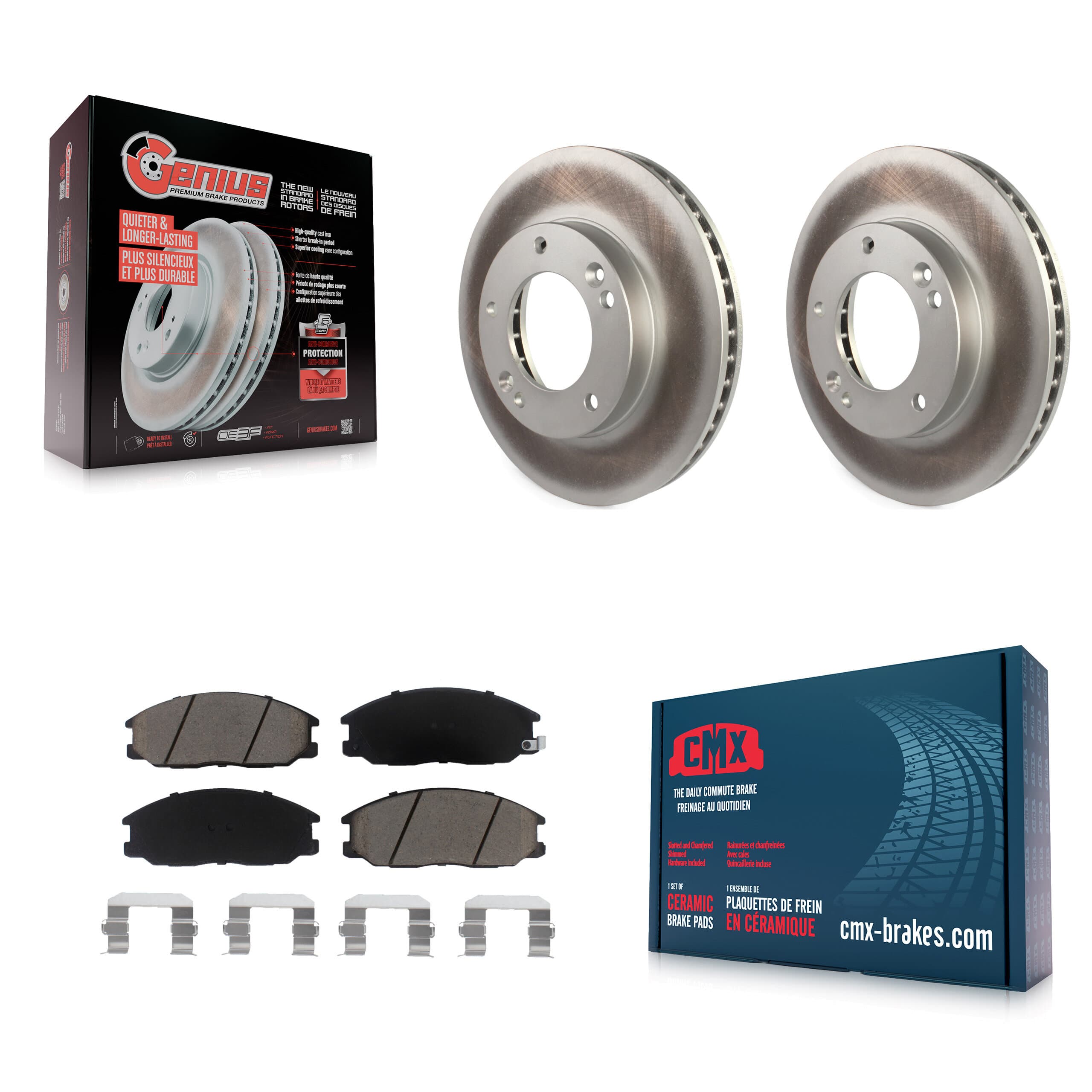 Transit Auto - KGC-100556 - Front Disc Brake Kits image 1