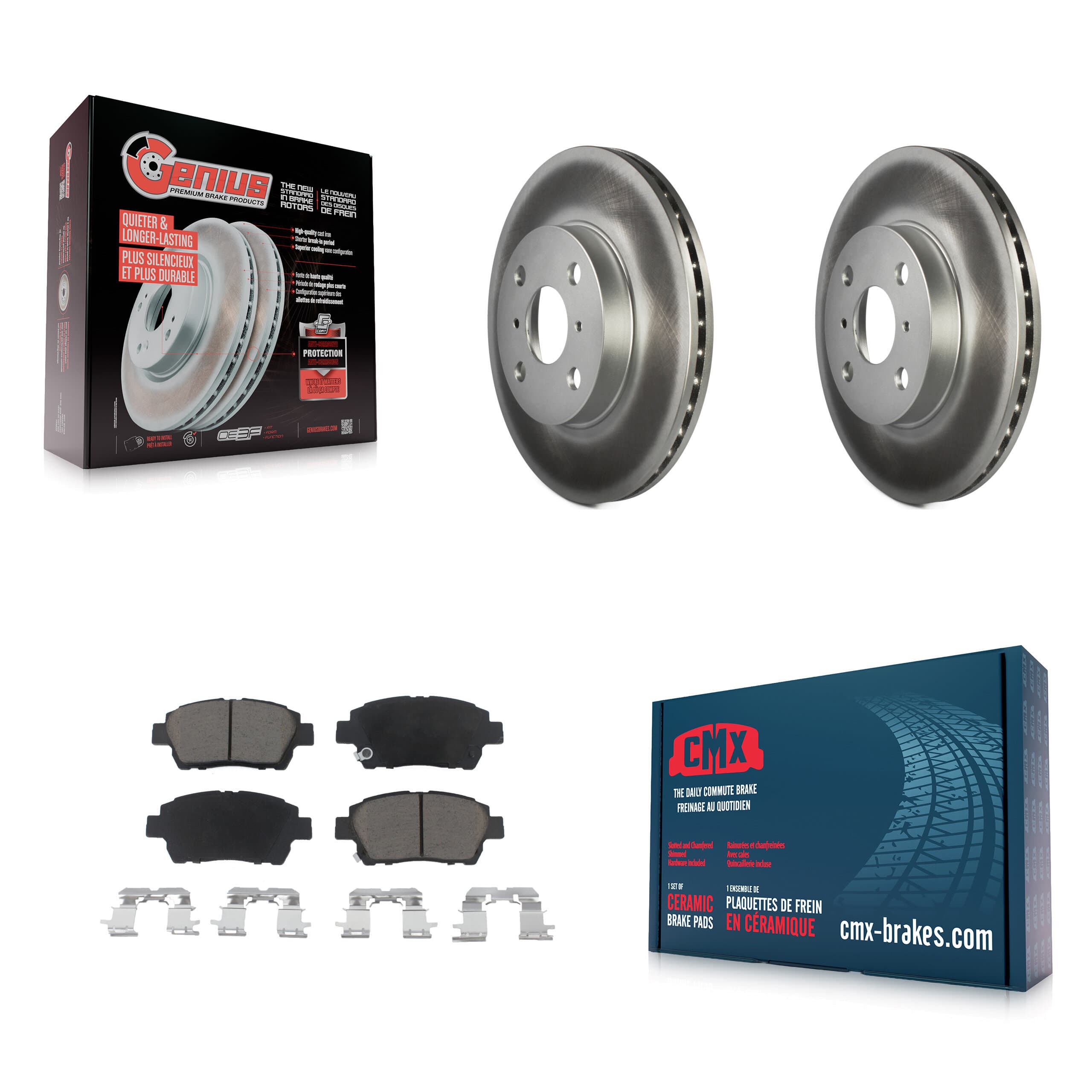 Transit Auto - KGC-100558 - Front Disc Brake Kits image 1