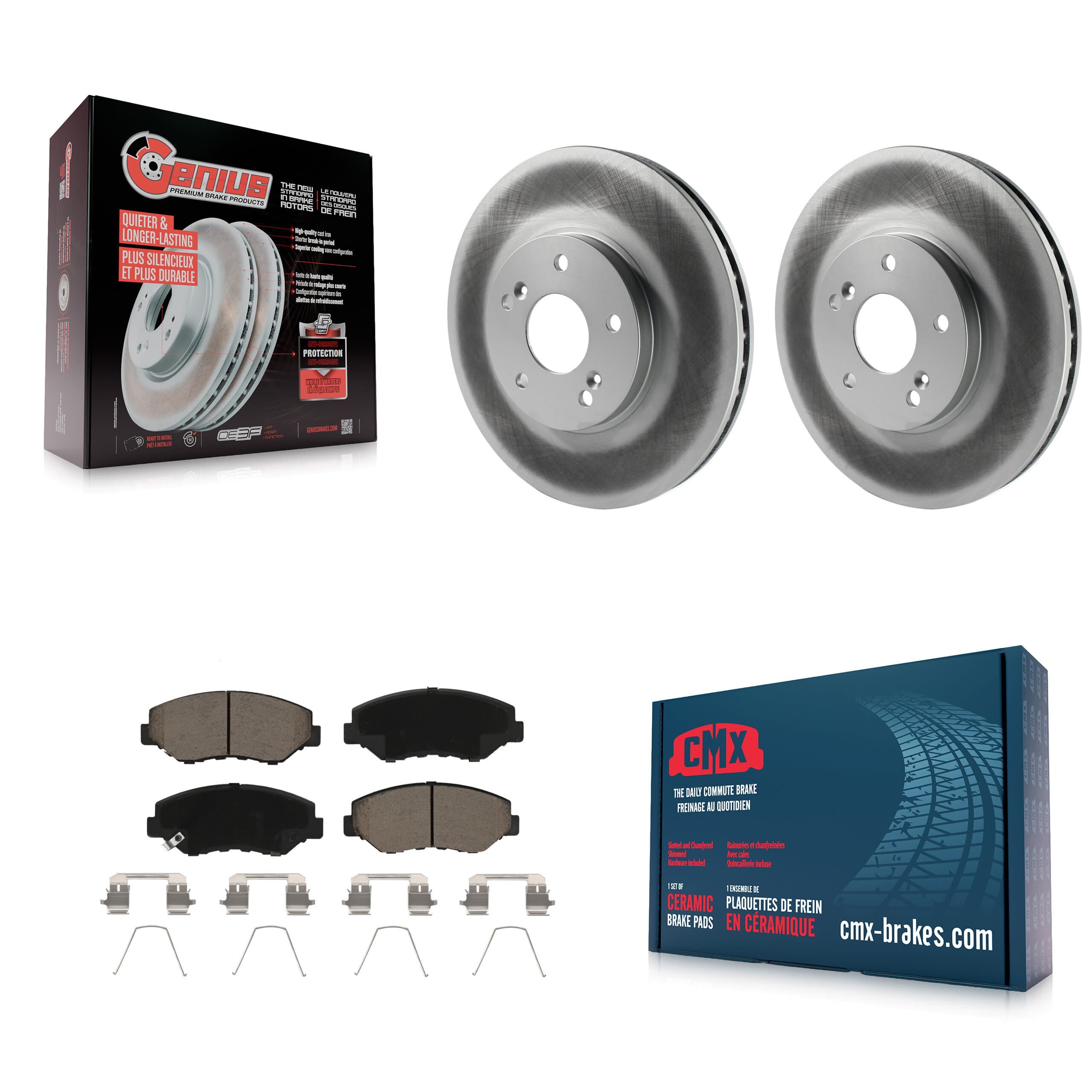 Transit Auto - KGC-100560 - Front Disc Brake Kits image 1