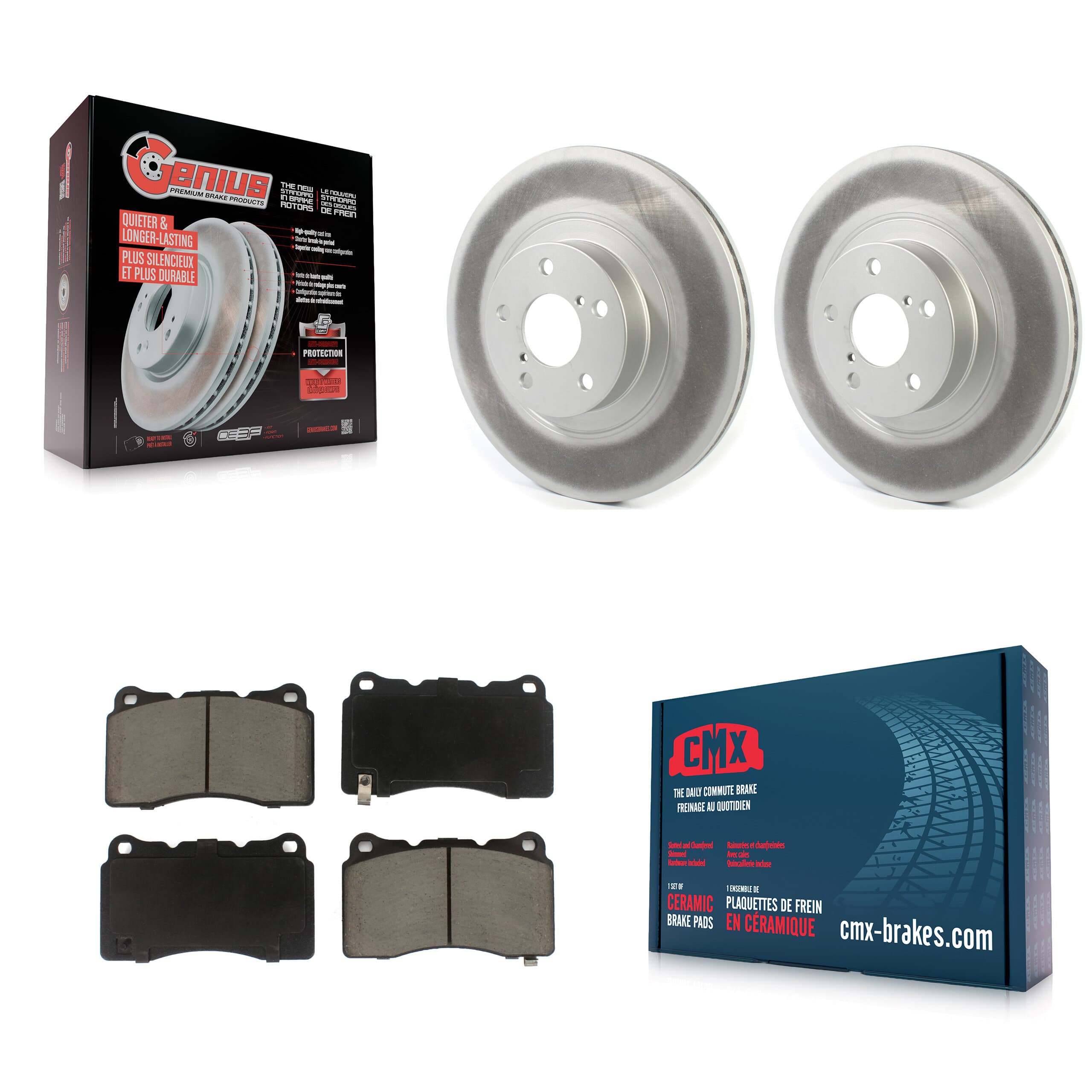 Transit Auto - KGC-100571 - Front Disc Brake Kits image 1