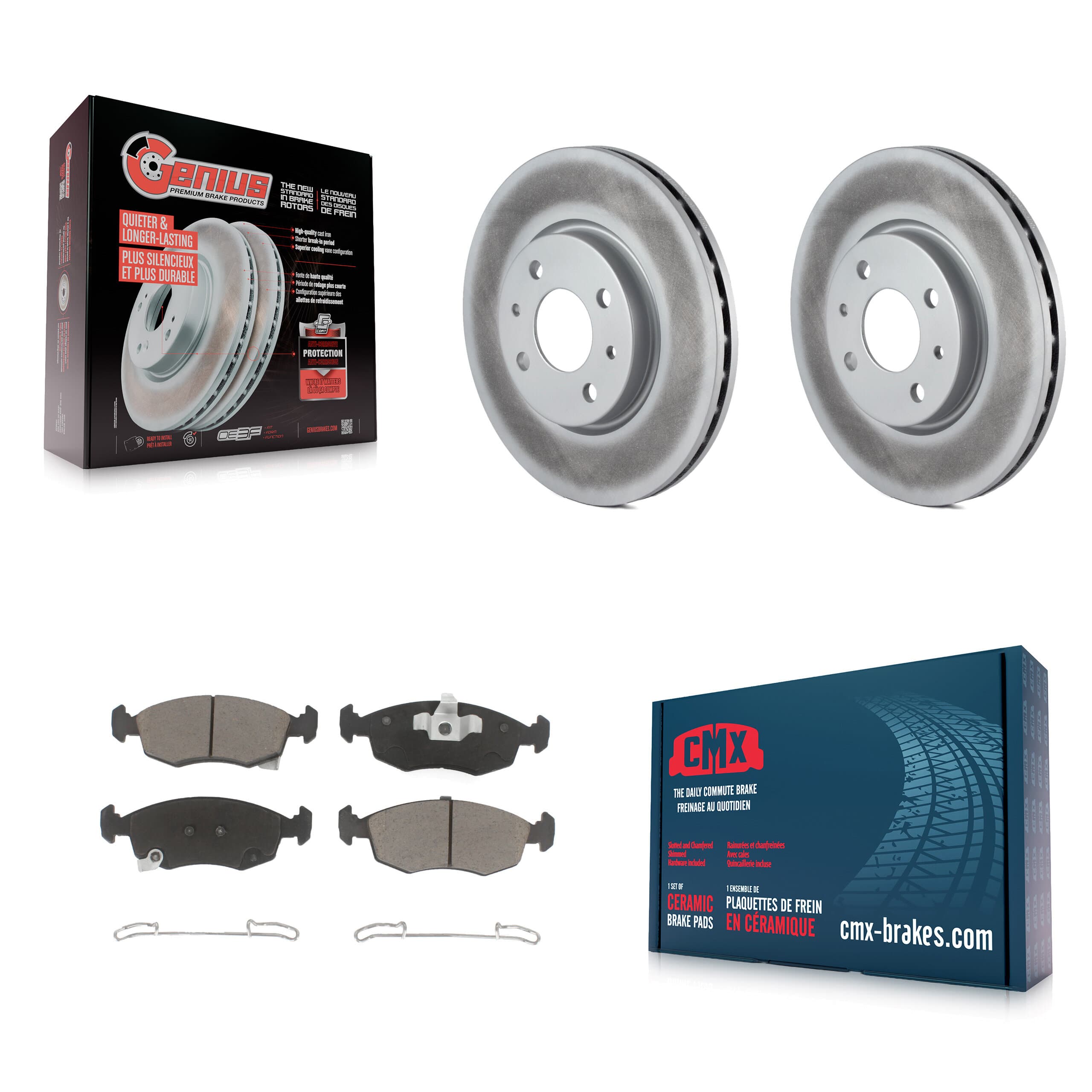 Transit Auto - KGC-100573 - Front Disc Brake Kits image 1