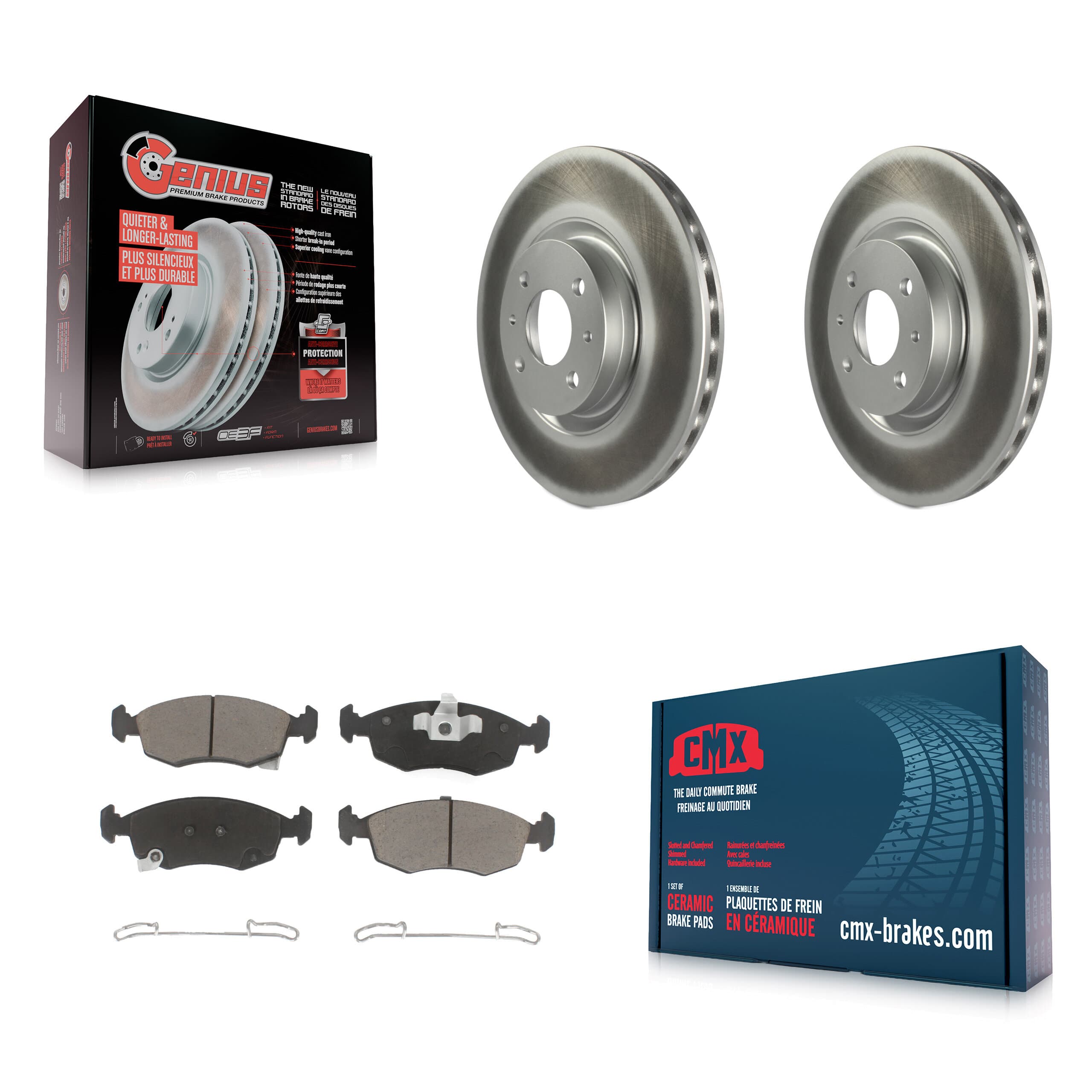 Transit Auto - KGC-100574 - Front Disc Brake Kits image 1