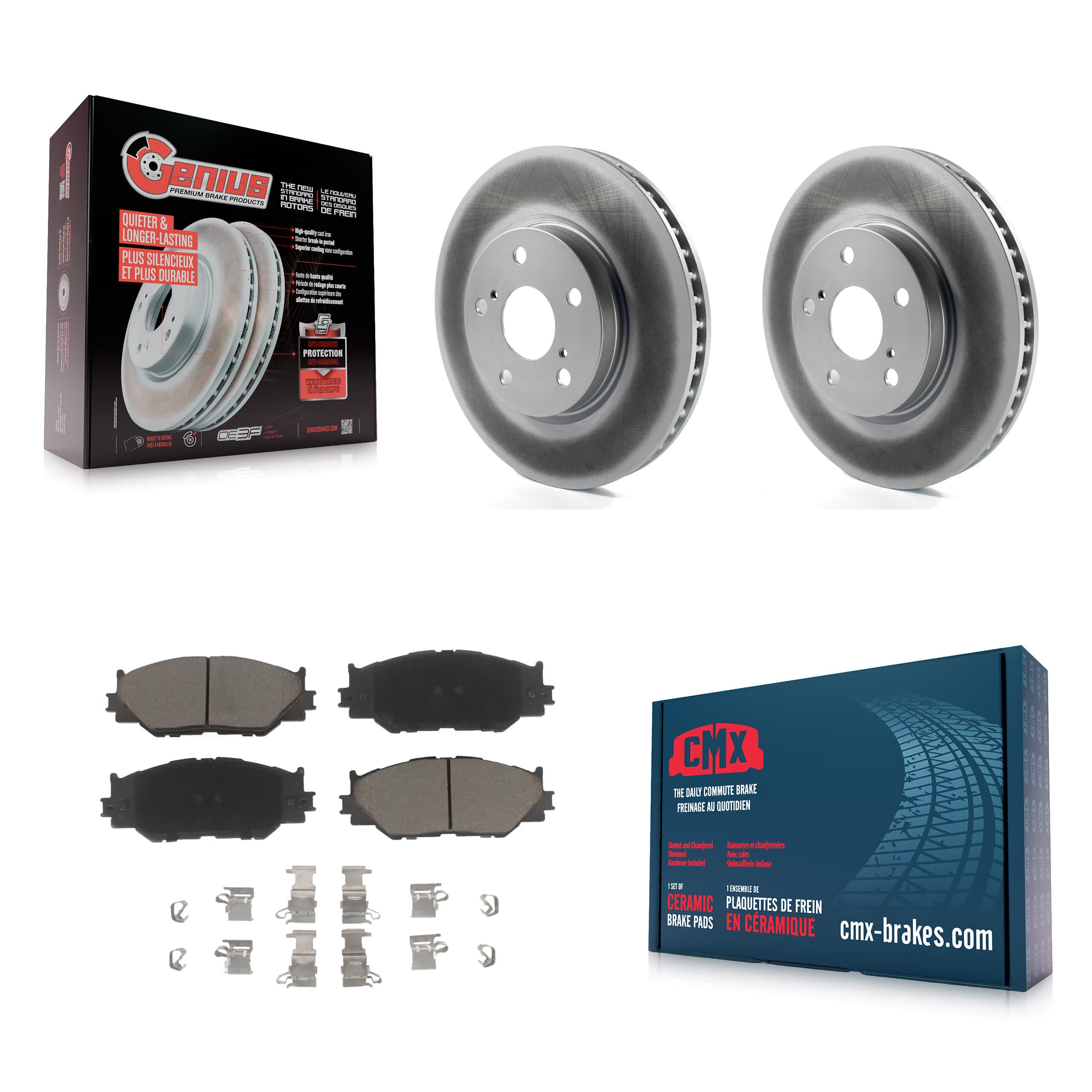 Transit Auto - KGC-100575 - Front Disc Brake Kits image 1