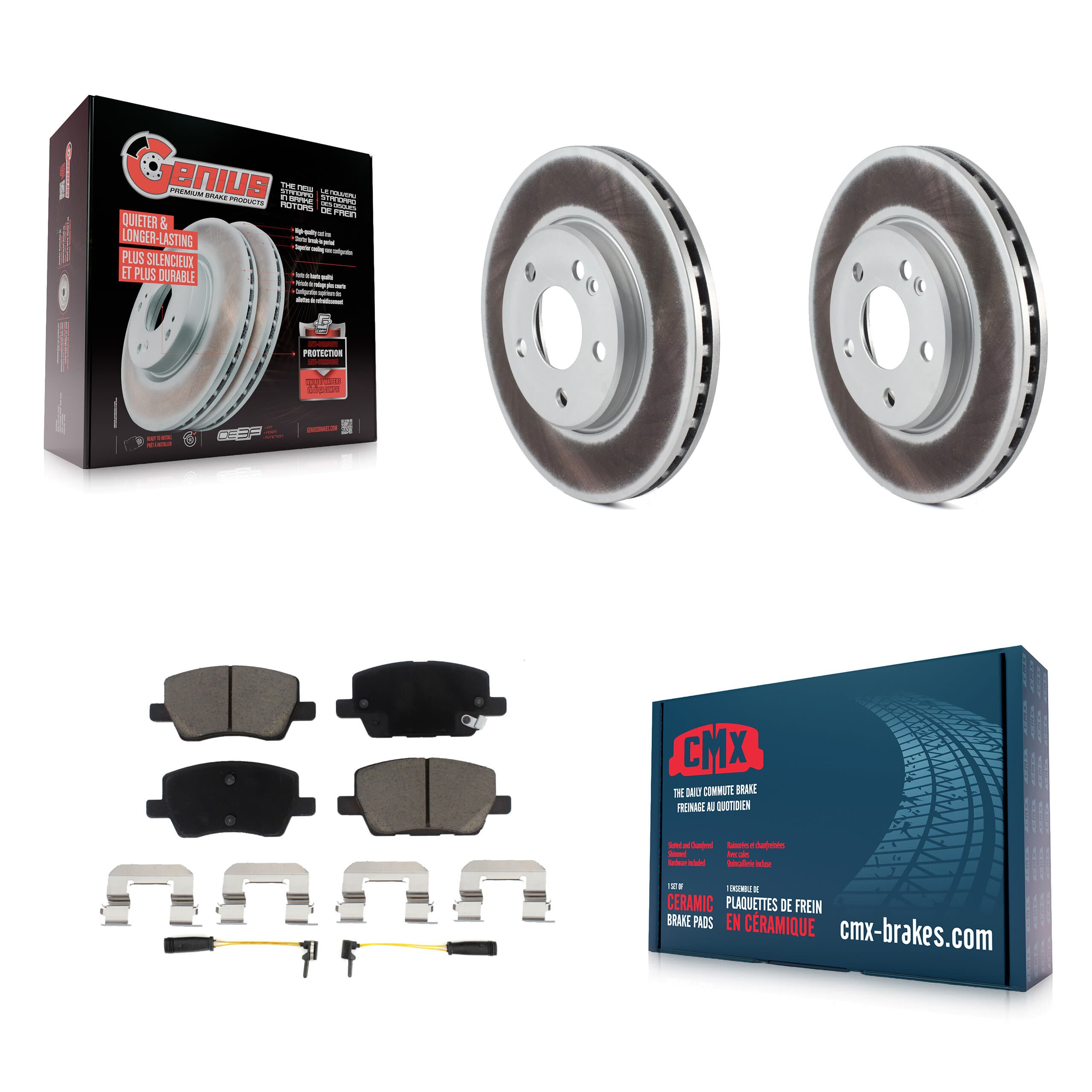 Transit Auto - KGC-100578 - Front Disc Brake Kits image 1