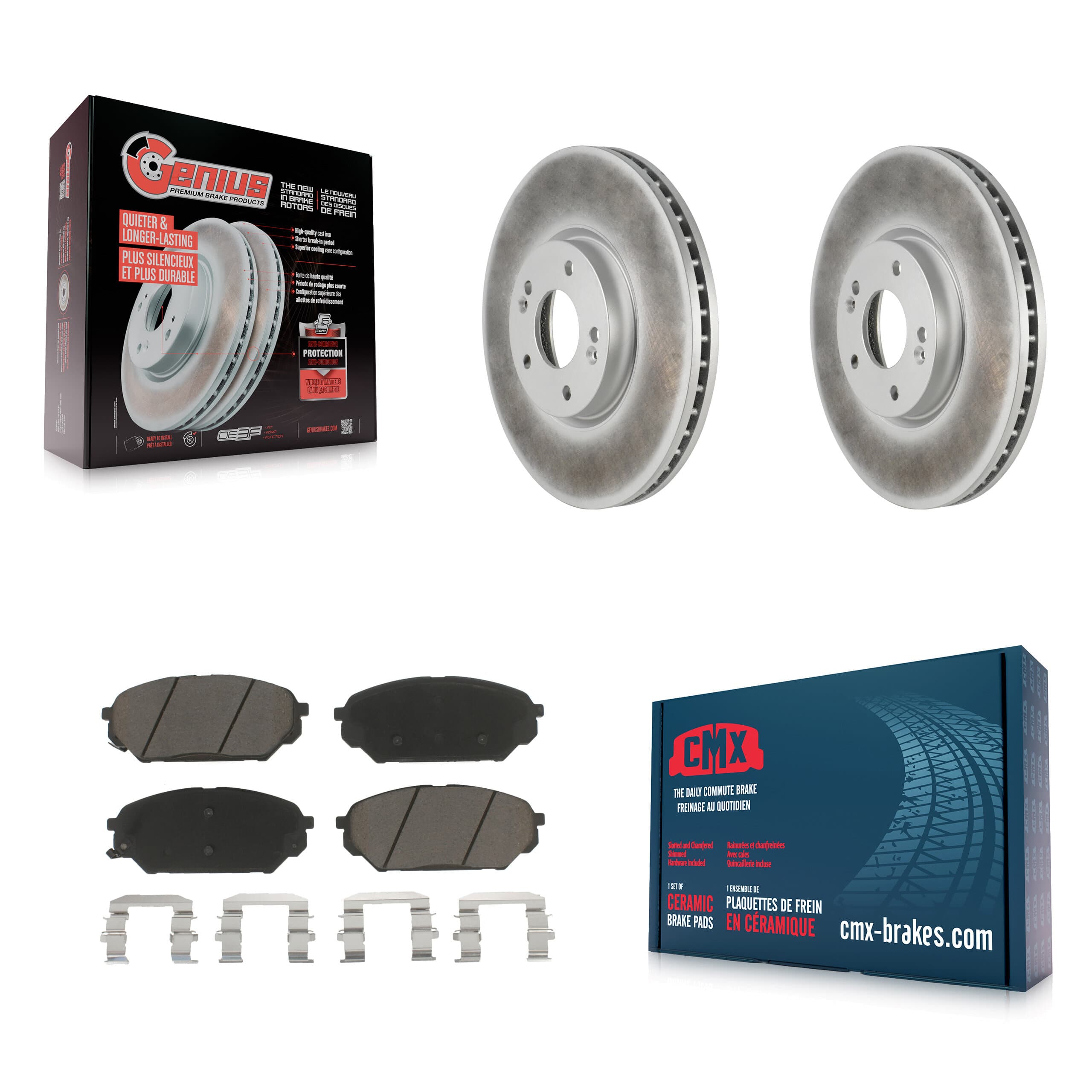 Transit Auto - KGC-100584 - Front Disc Brake Kits image 1
