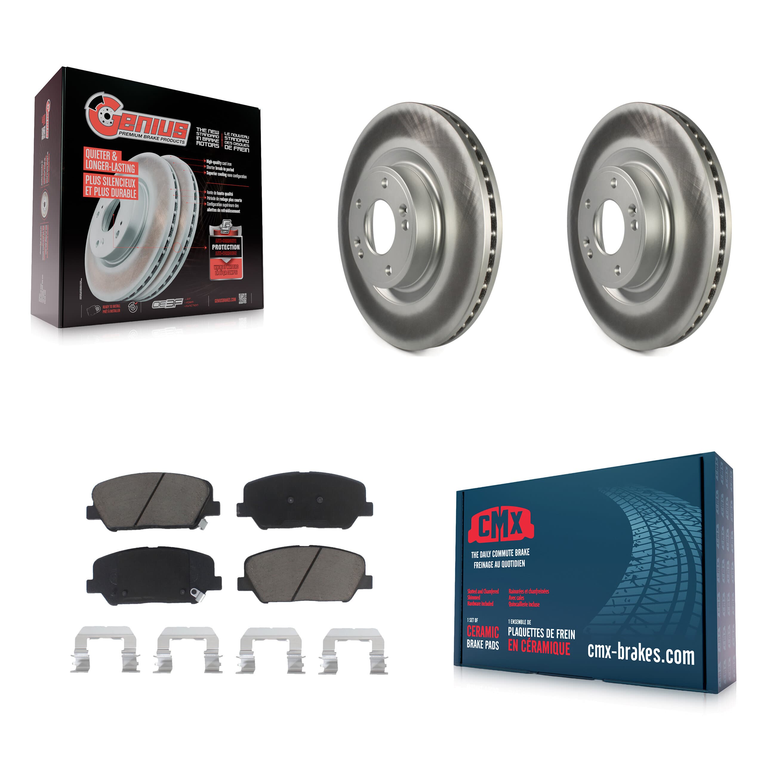 Transit Auto - KGC-100593 - Front Disc Brake Kits image 1