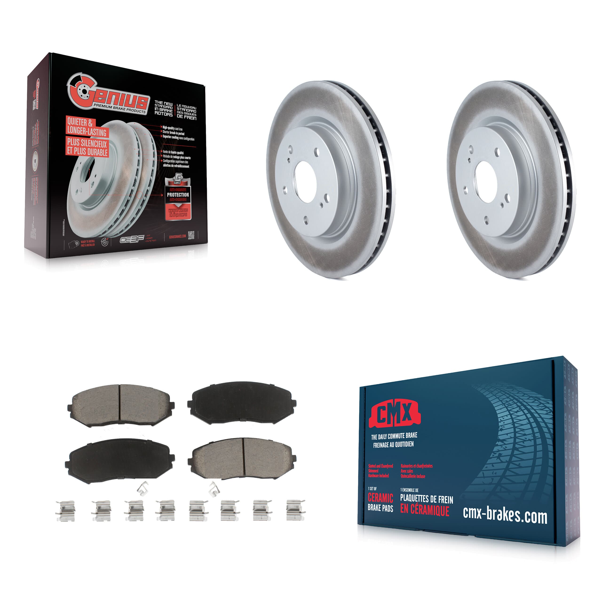 Transit Auto - KGC-100594 - Front Disc Brake Kits image 1