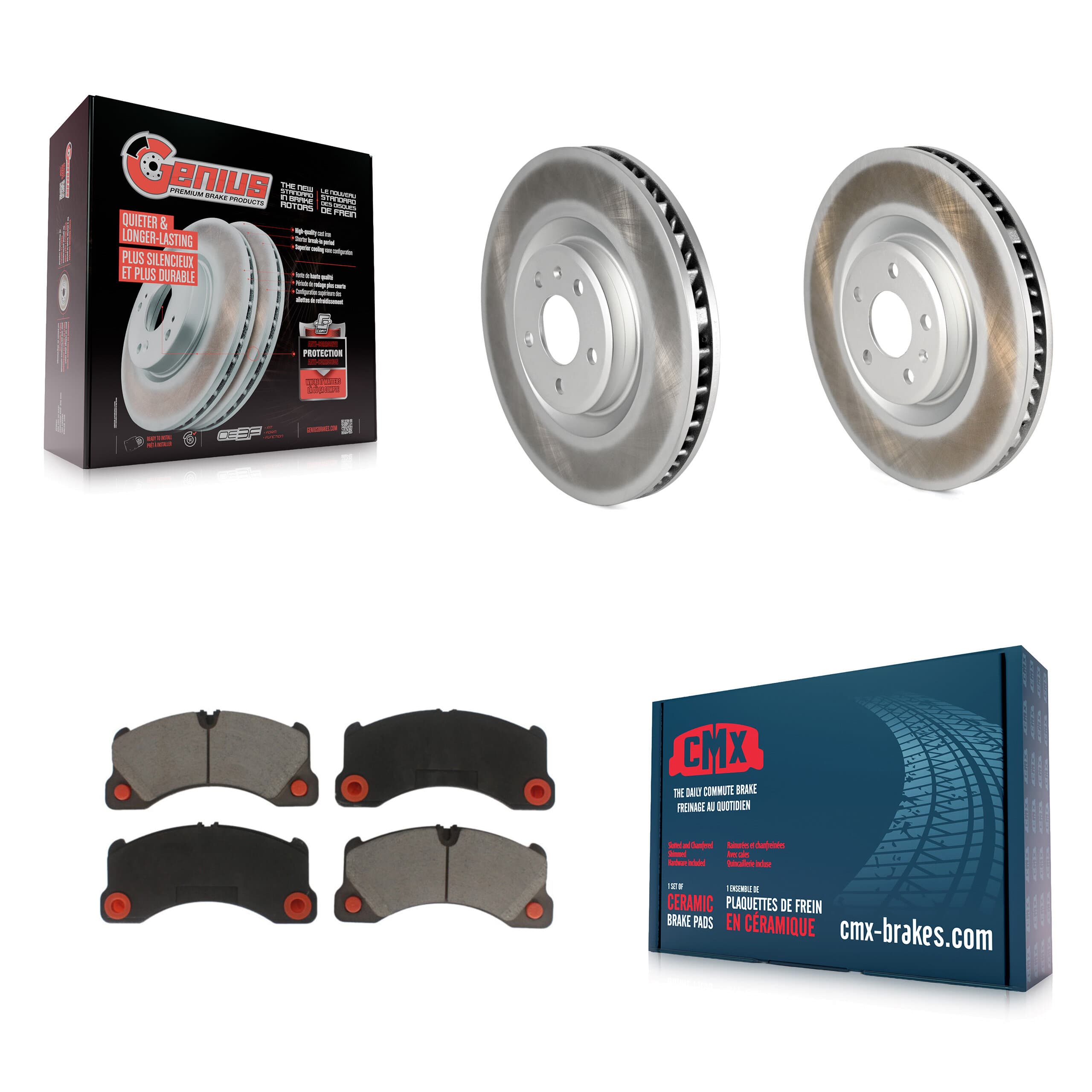Transit Auto - KGC-101402 - Front Disc Brake Kits image 1