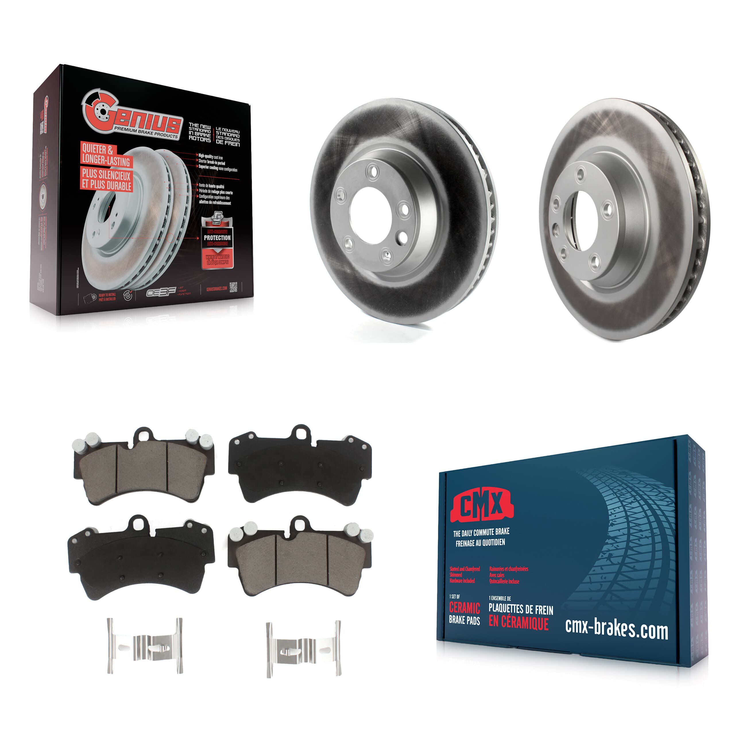 Transit Auto - KGC-101405 - Front Disc Brake Kits image 1