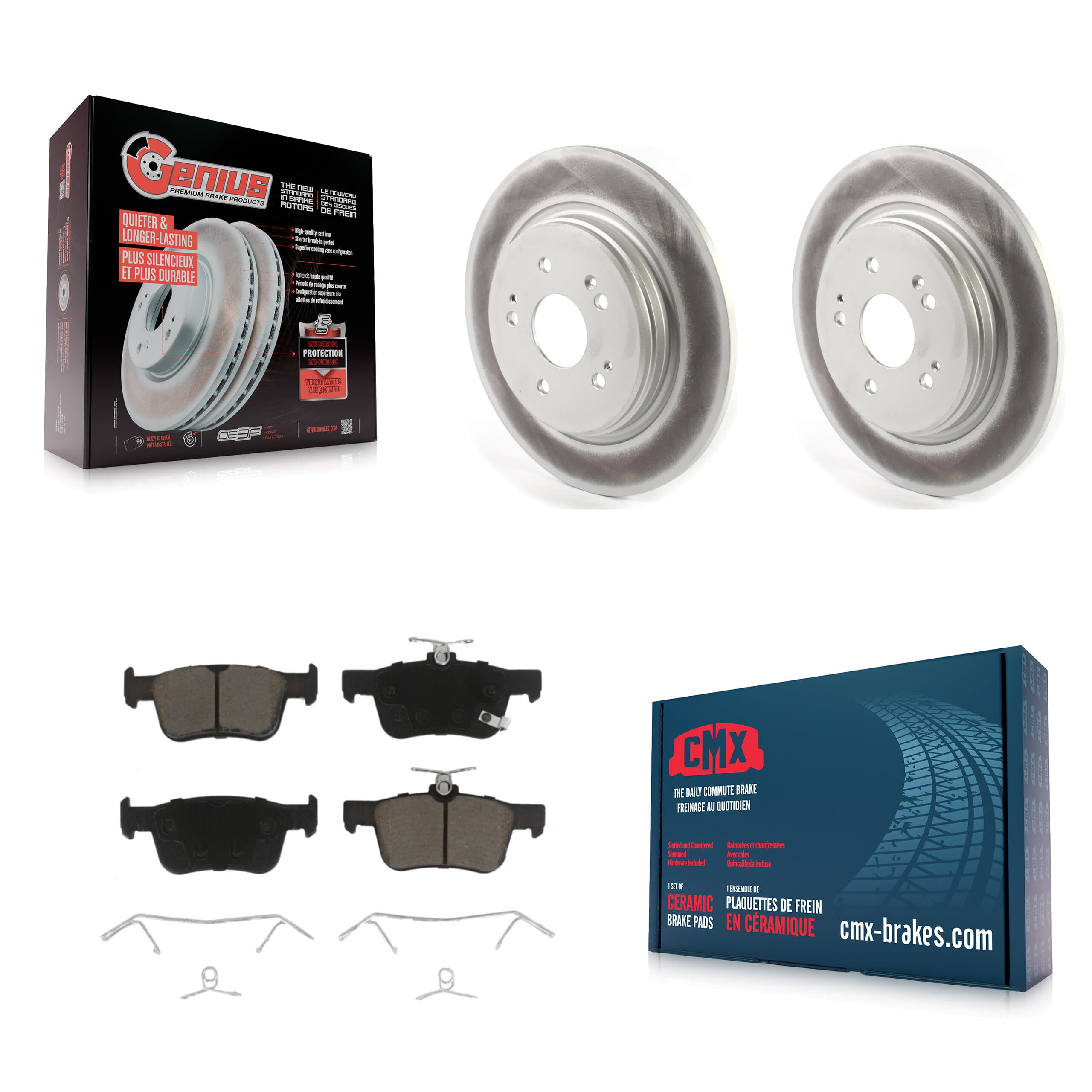 Transit Auto - KGC-101422 - Rear Disc Brake Kits image 1