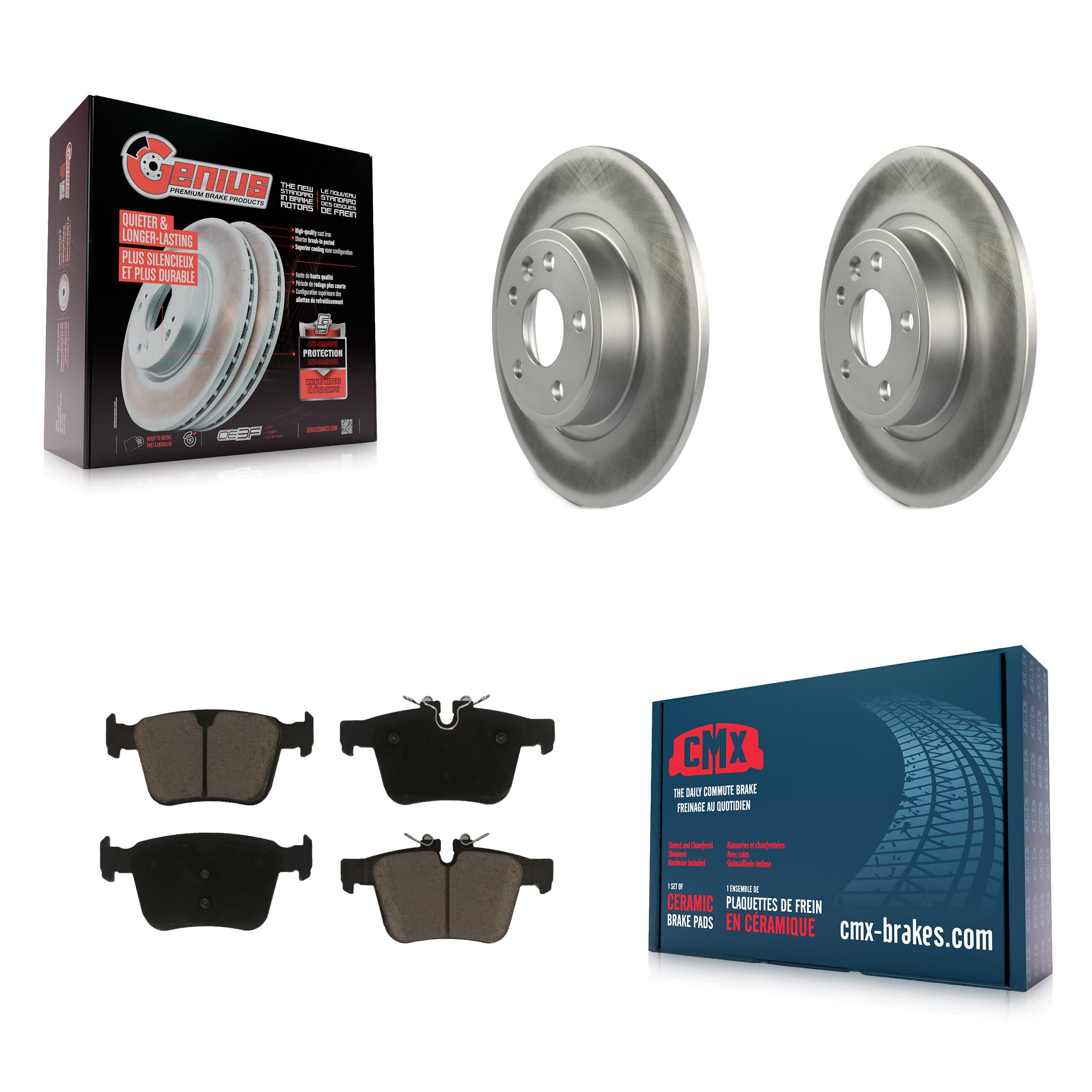 Transit Auto - KGC-101423 - Rear Disc Brake Kits image 1