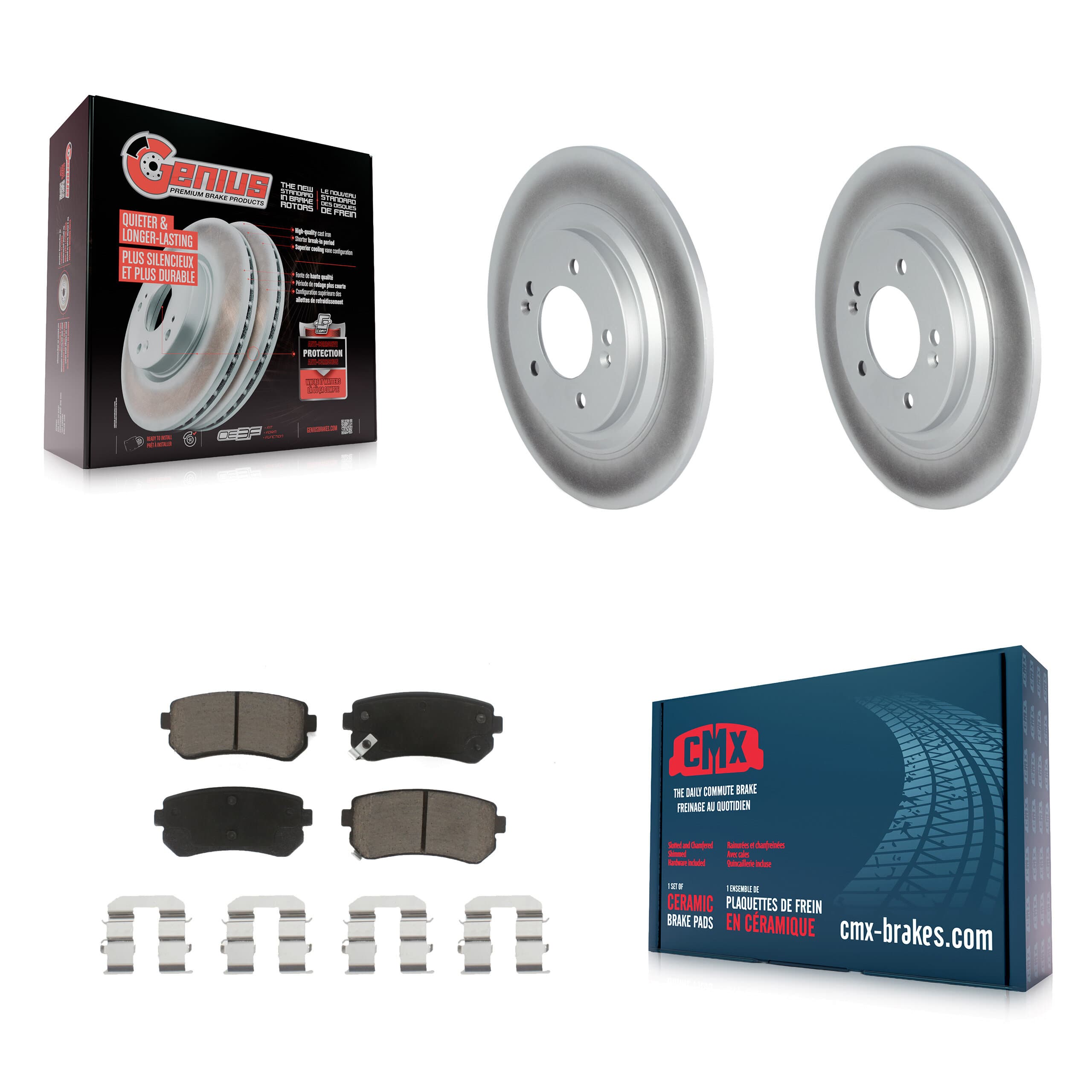 Transit Auto - KGC-101428 - Rear Disc Brake Kits image 1