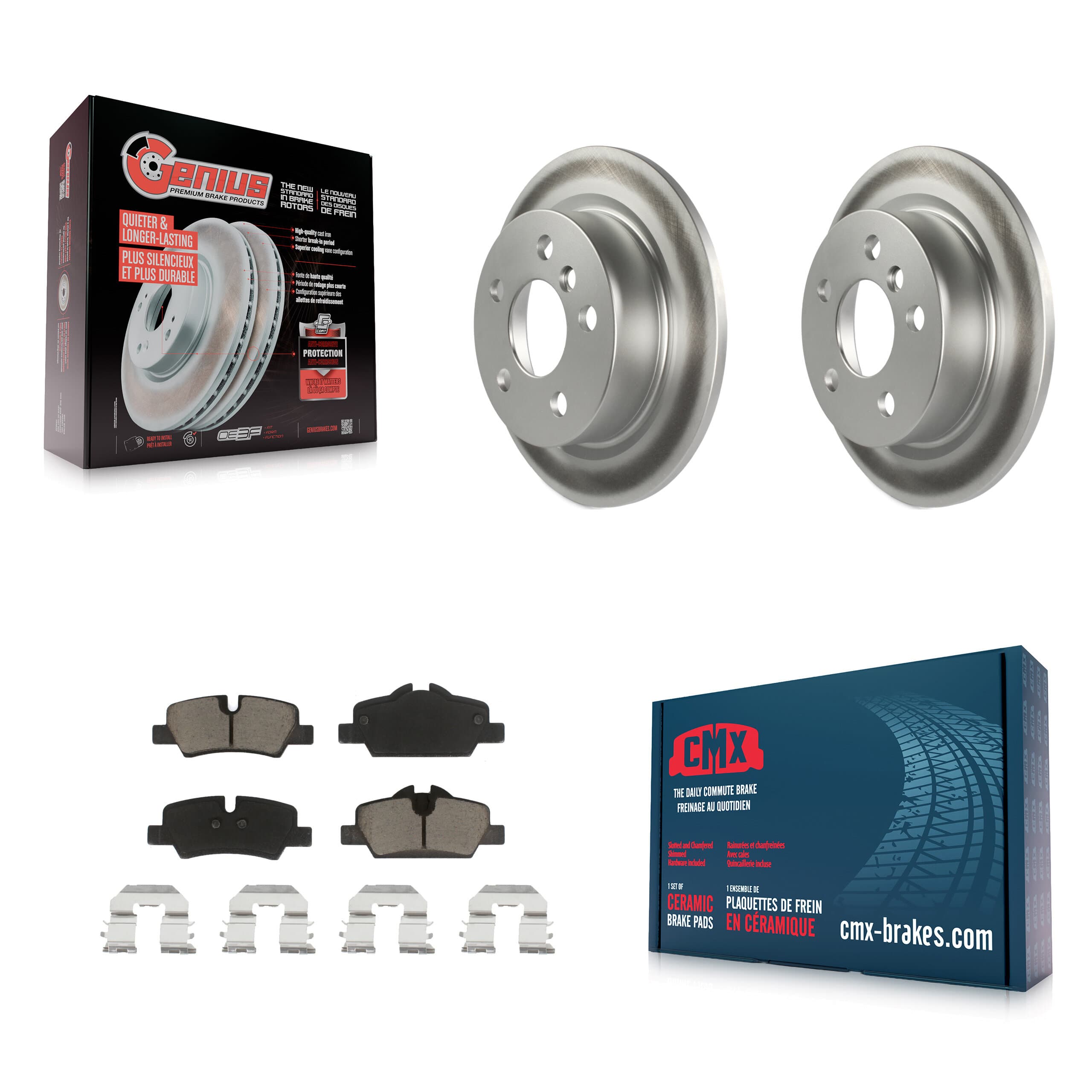 Transit Auto - KGC-101429 - Rear Disc Brake Kits image 1