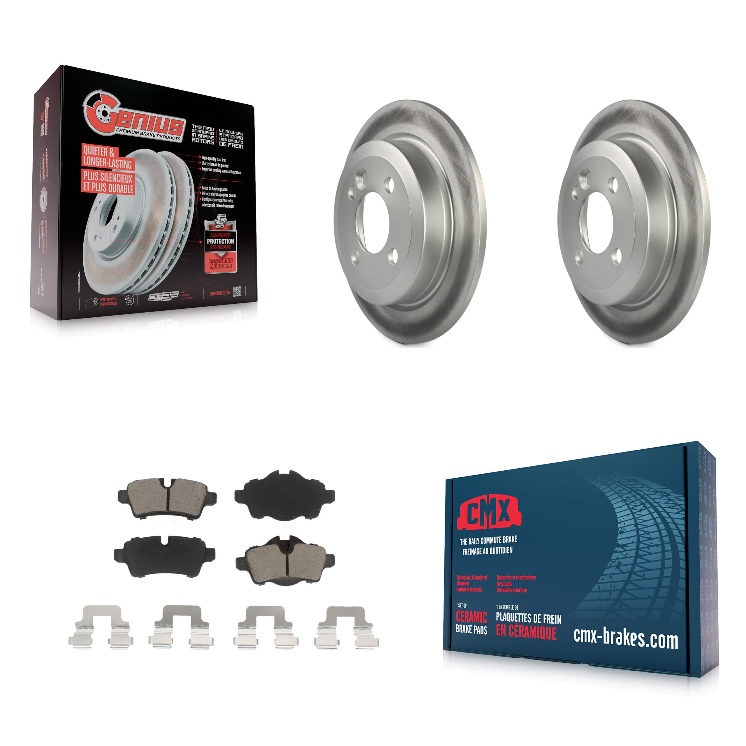 Transit Auto - KGC-101431 - Rear Disc Brake Kits image 1
