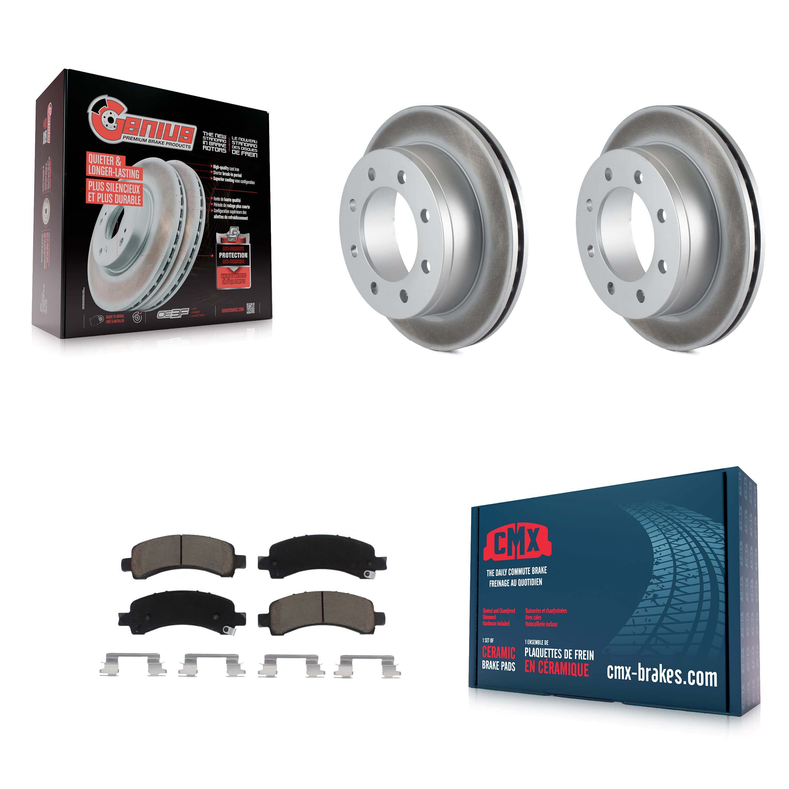Transit Auto - KGC-101440 - Rear Disc Brake Kits image 1