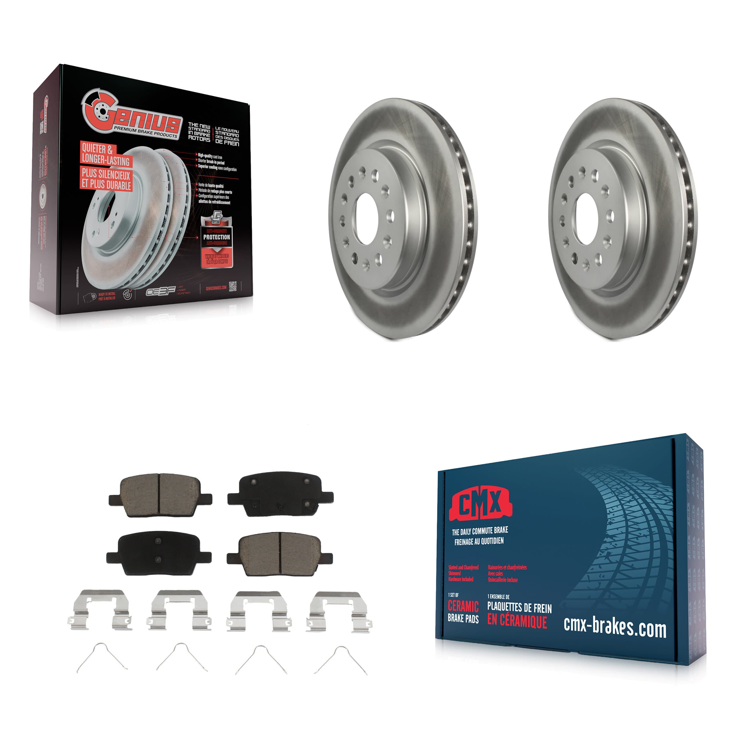 Transit Auto - KGC-101443 - Rear Disc Brake Kits image 1