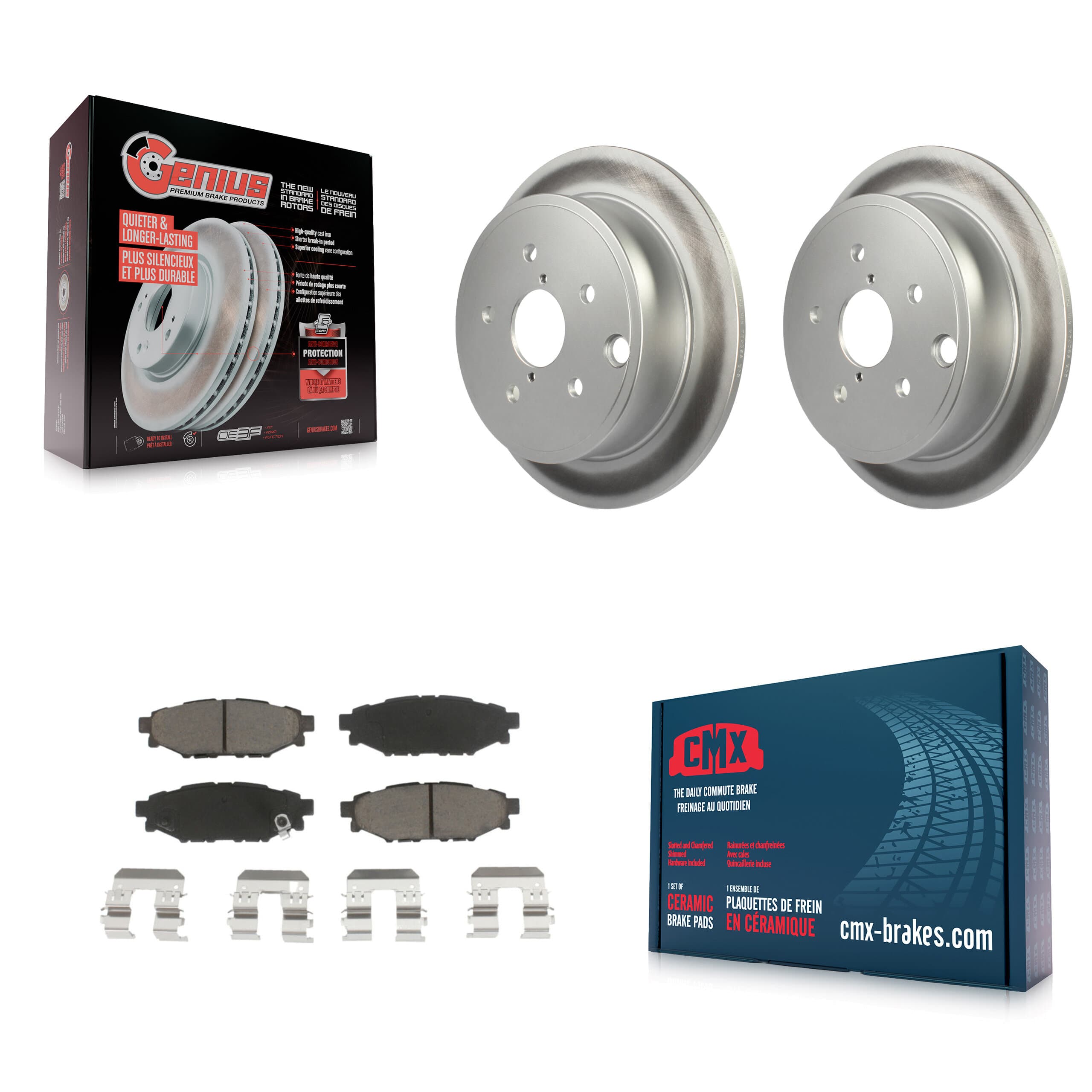 Transit Auto - KGC-101444 - Rear Disc Brake Kits image 1