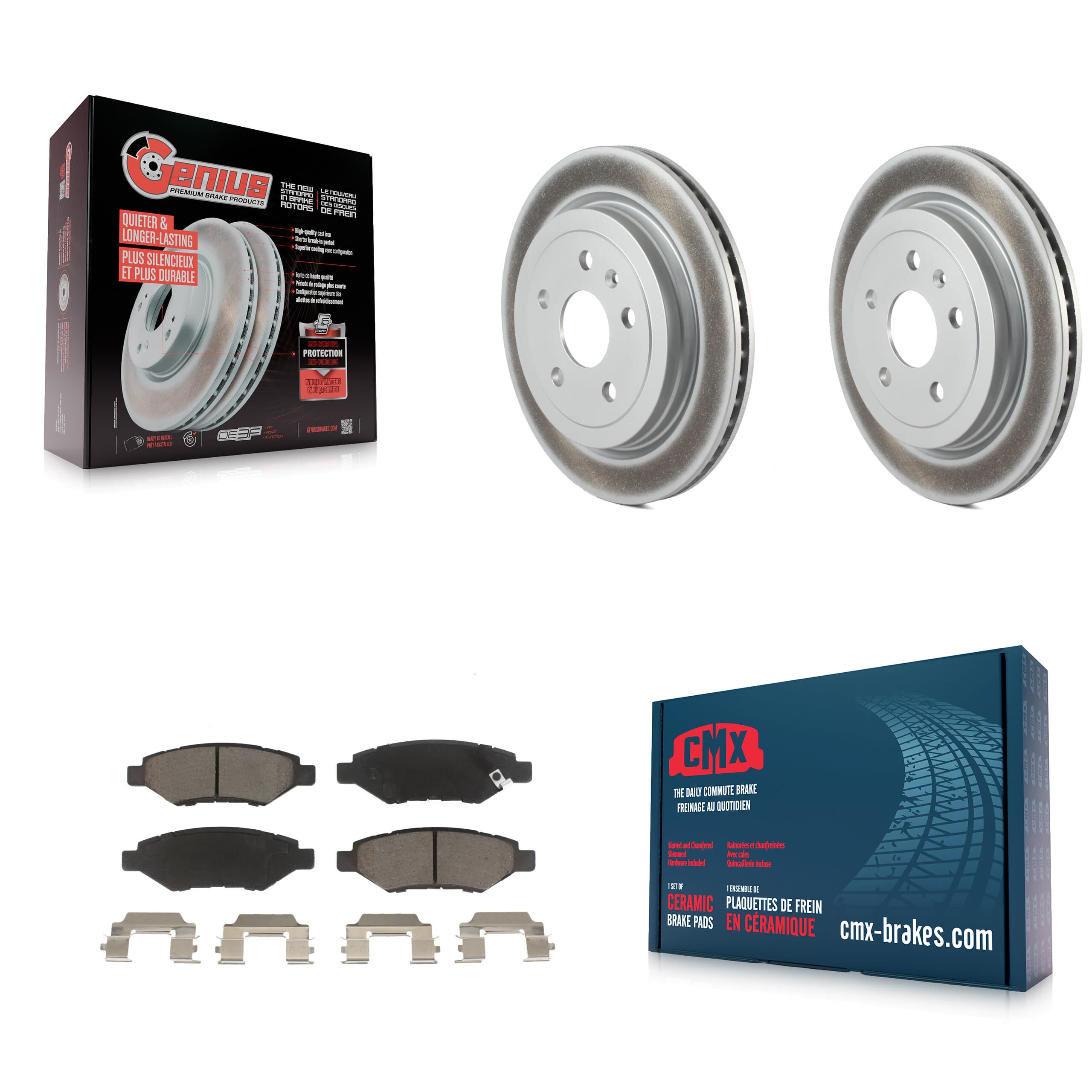 Transit Auto - KGC-101450 - Rear Disc Brake Kits image 1