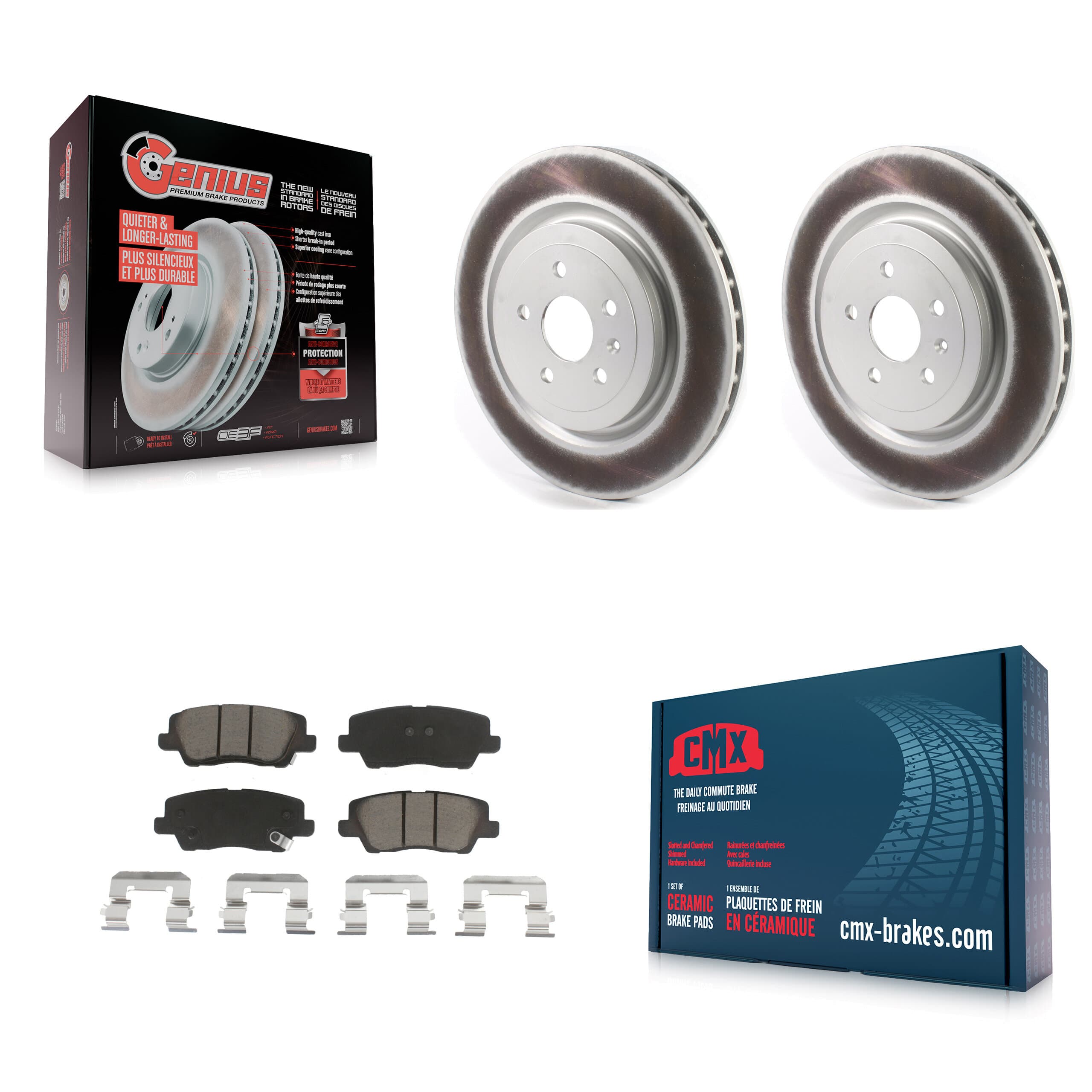Transit Auto - KGC-101456 - Rear Disc Brake Kits image 1