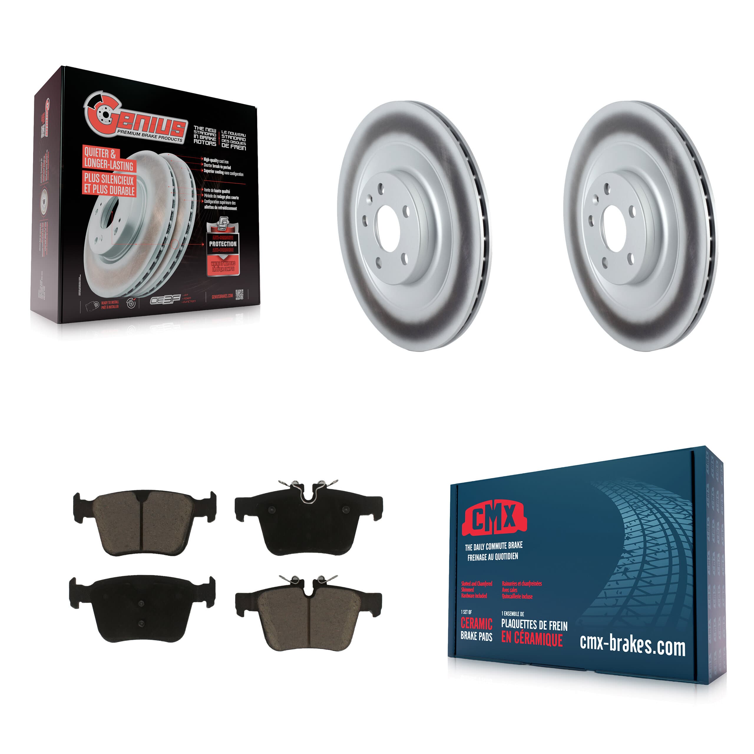 Transit Auto - KGC-101461 - Rear Disc Brake Kits image 1
