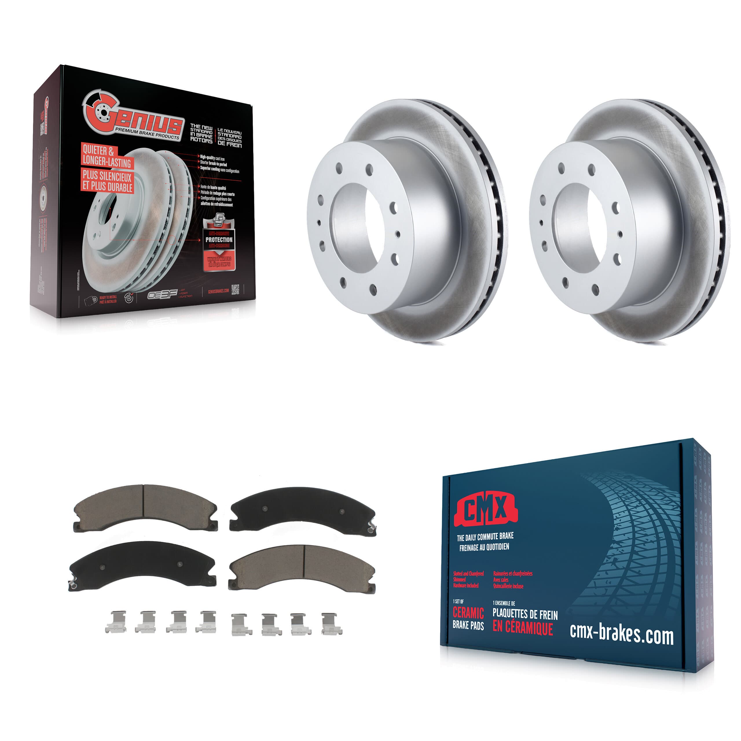 Transit Auto - KGC-101464 - Rear Disc Brake Kits image 1