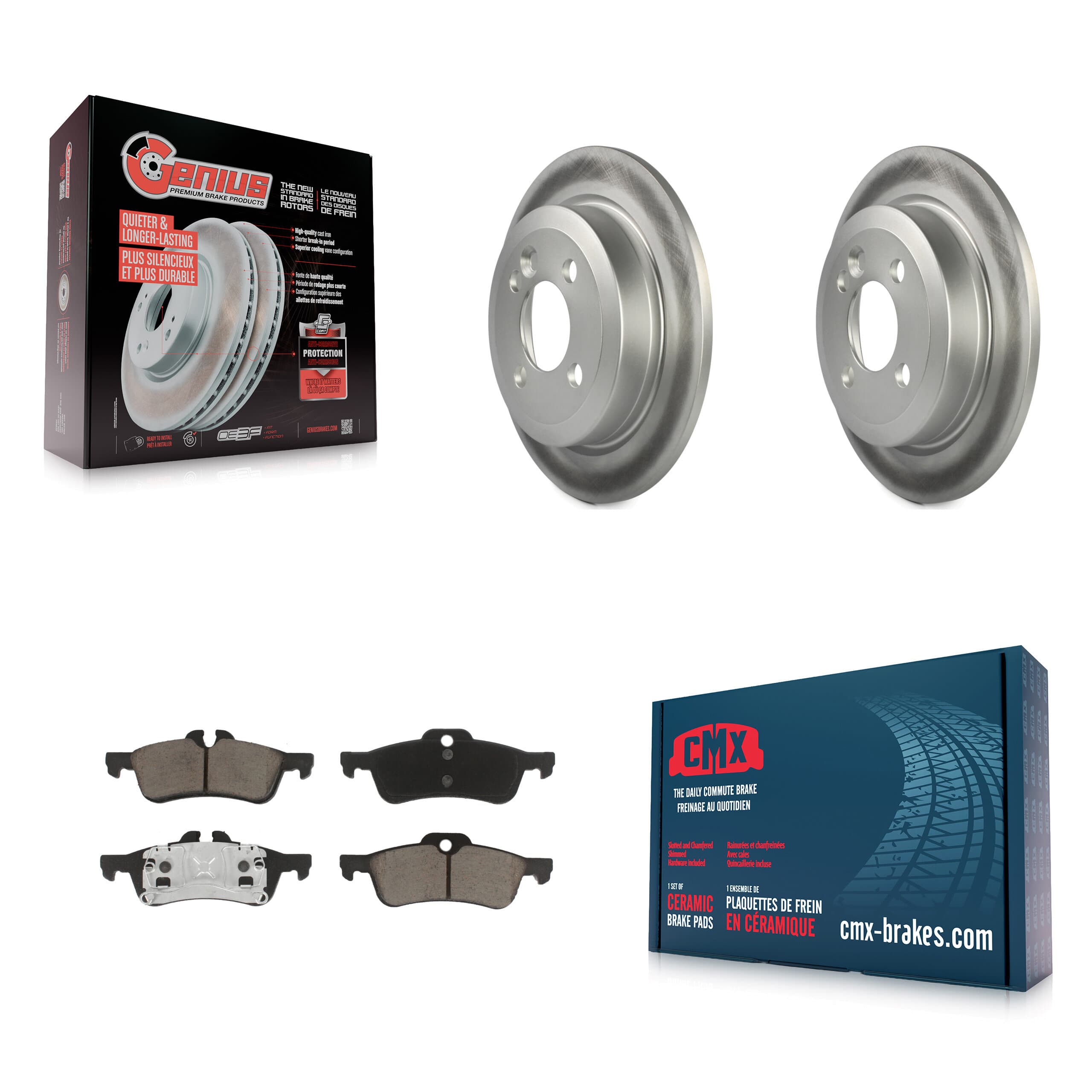 Transit Auto - KGC-101467 - Rear Disc Brake Kits image 1