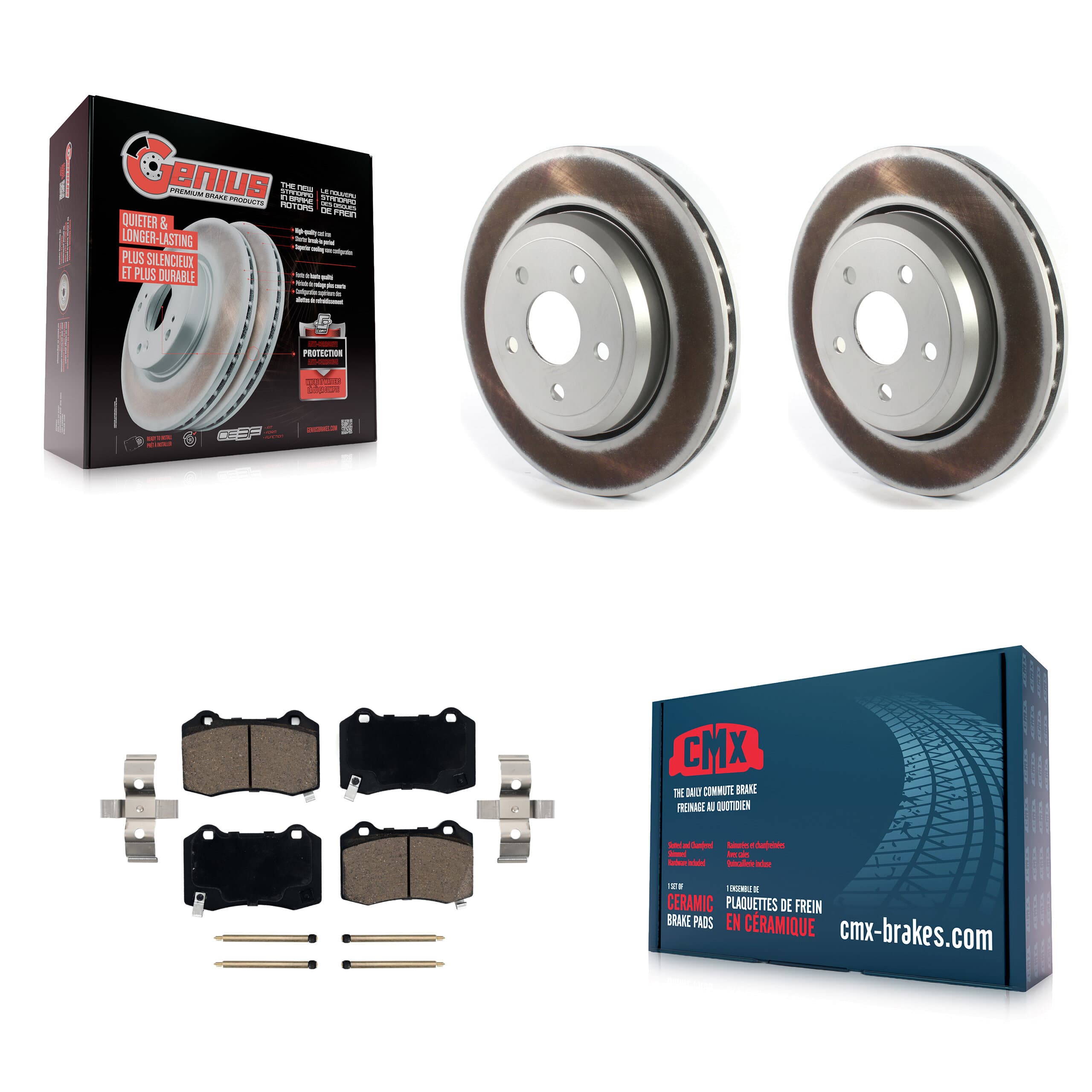 Transit Auto - KGC-101473 - Rear Disc Brake Kits image 1