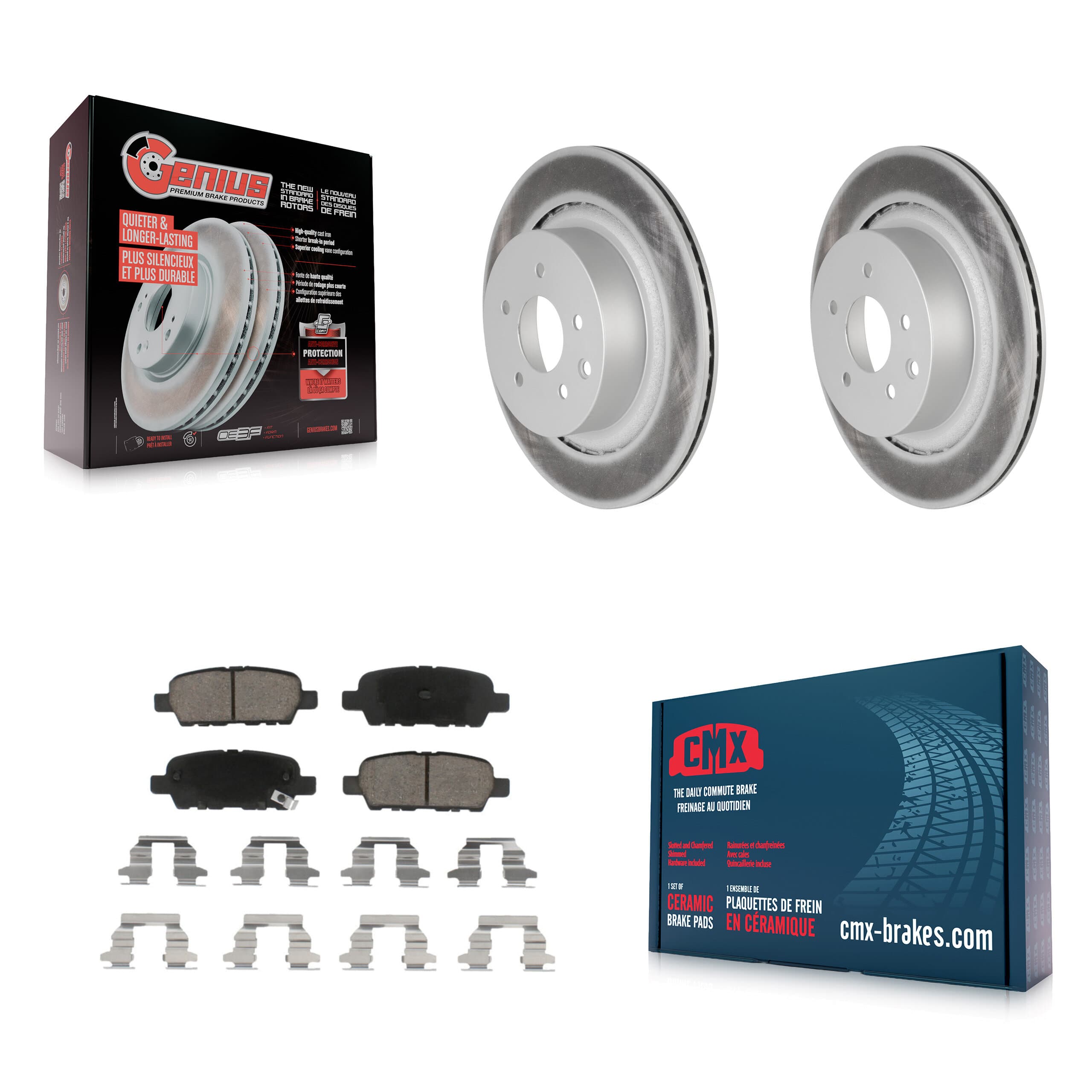 Transit Auto - KGC-101490 - Rear Disc Brake Kits image 1