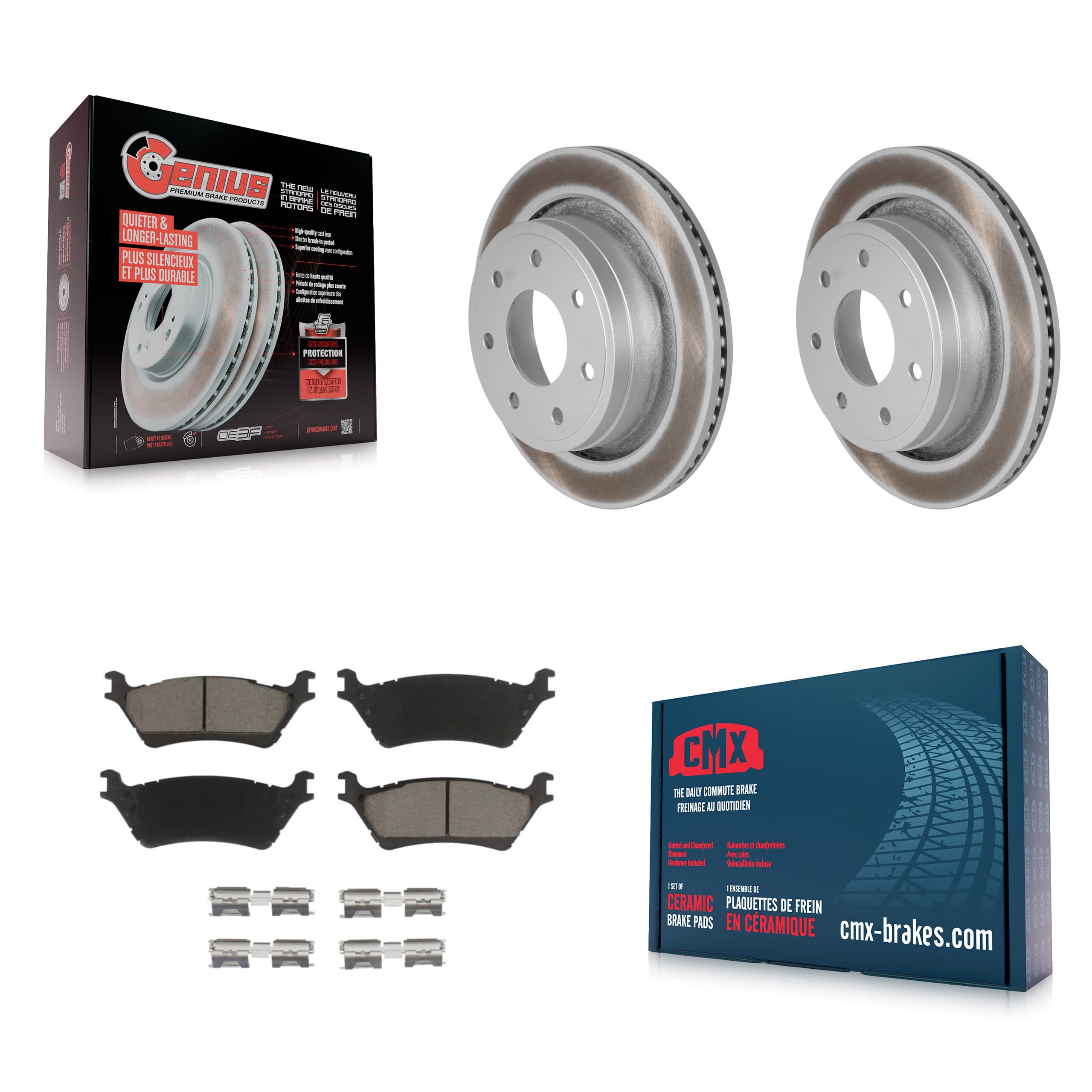 Transit Auto - KGC-101492 - Rear Disc Brake Kits image 1