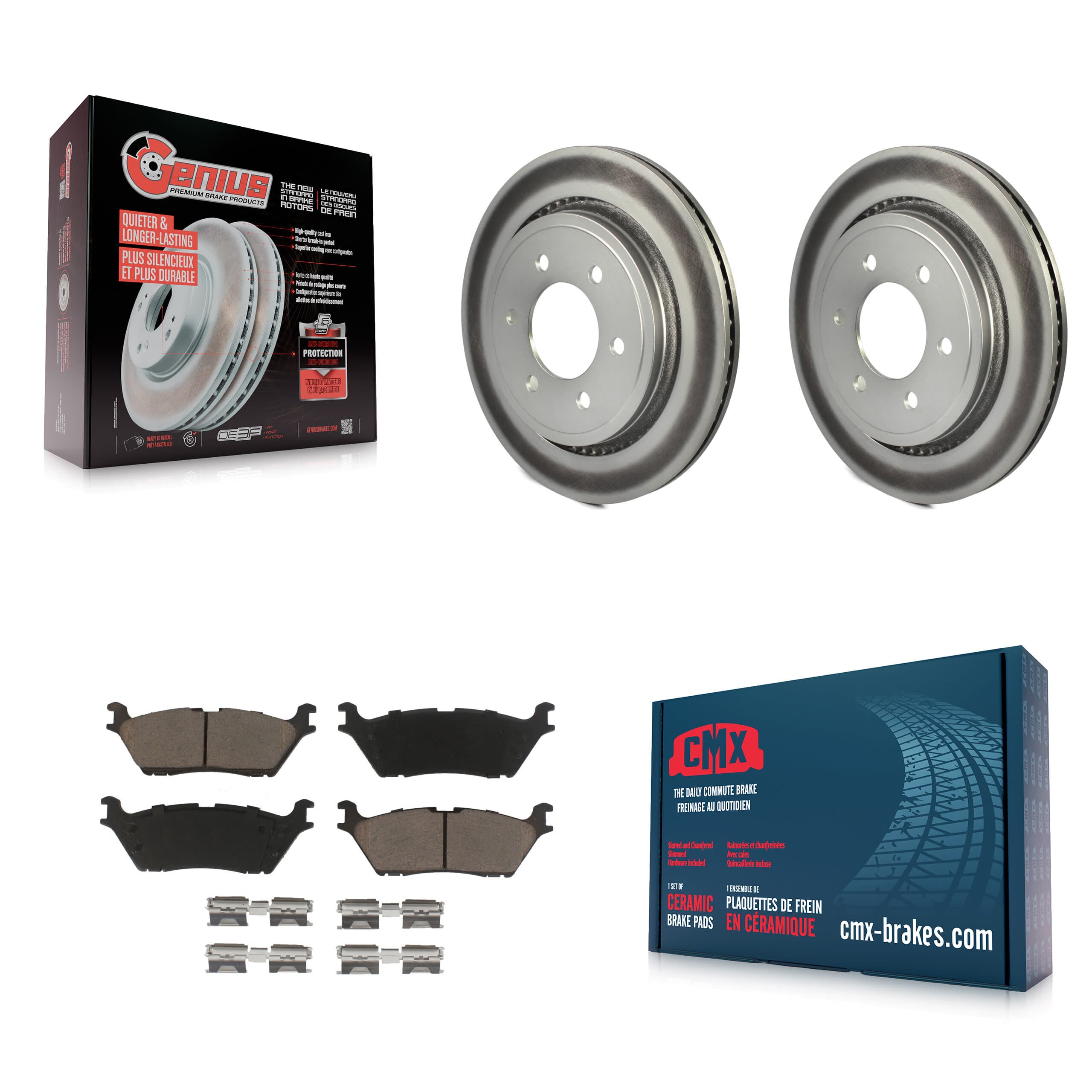Transit Auto - KGC-101493 - Rear Disc Brake Kits image 1