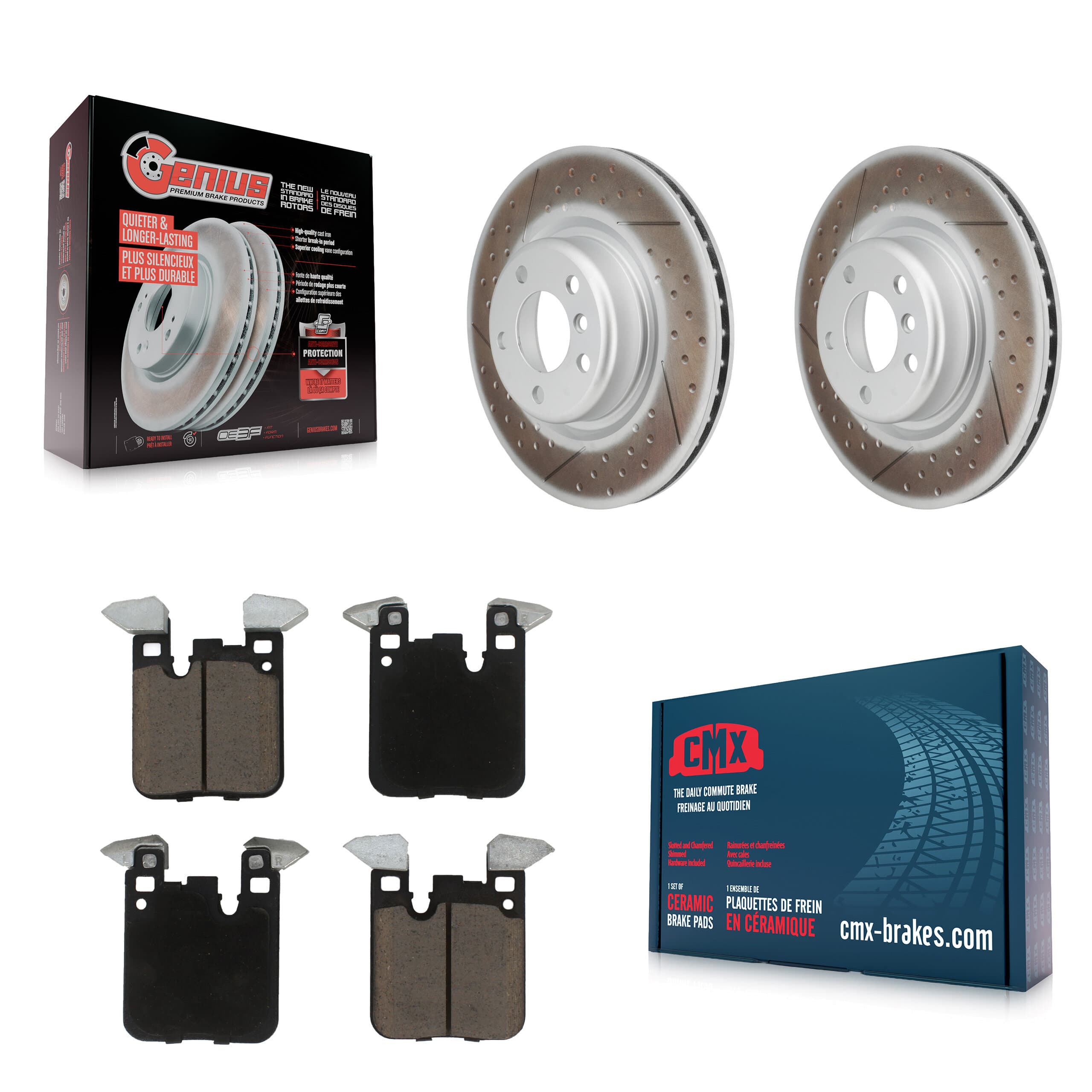 Transit Auto - KGC-101508 - Rear Disc Brake Kits image 1