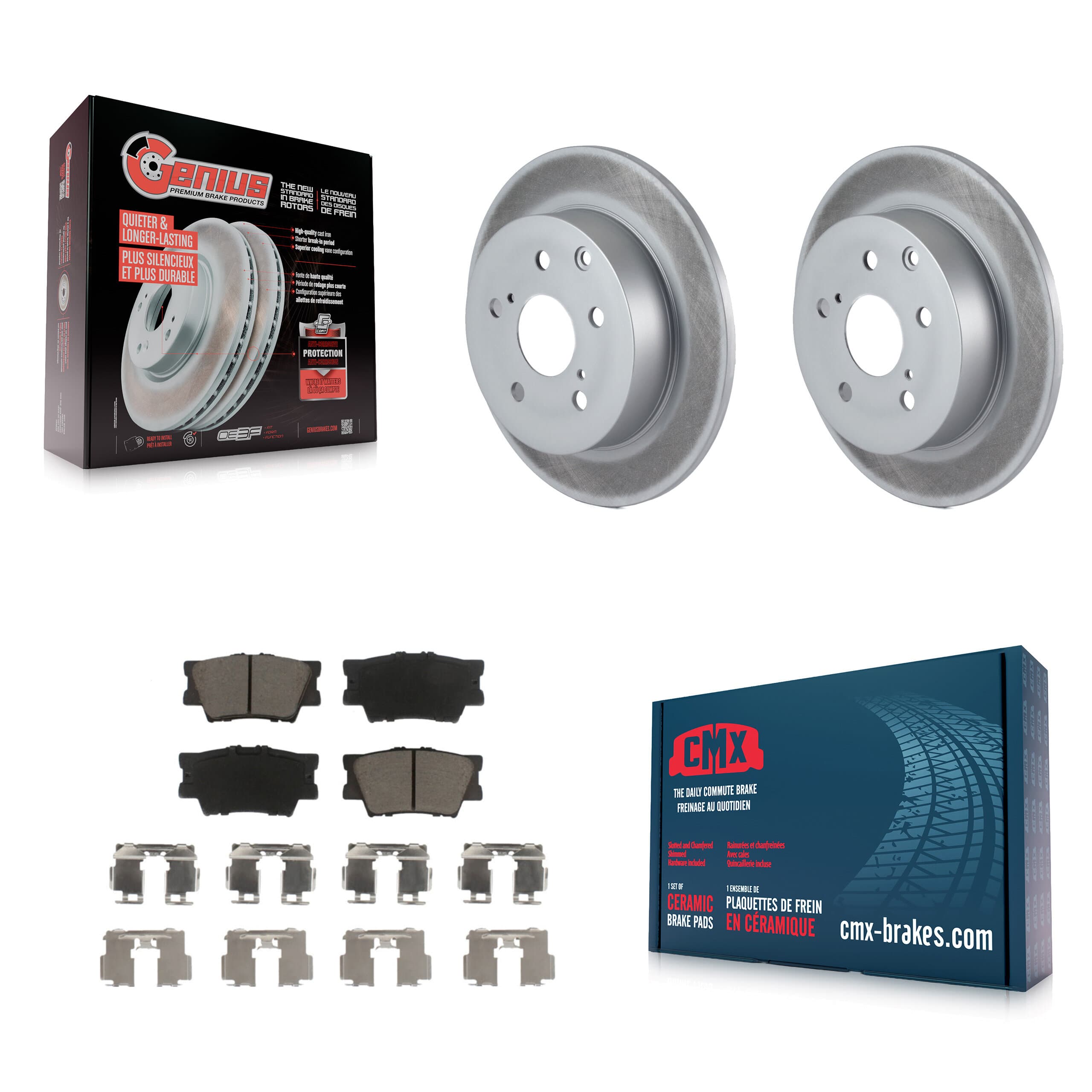 Transit Auto - KGC-101518 - Rear Disc Brake Kits image 1