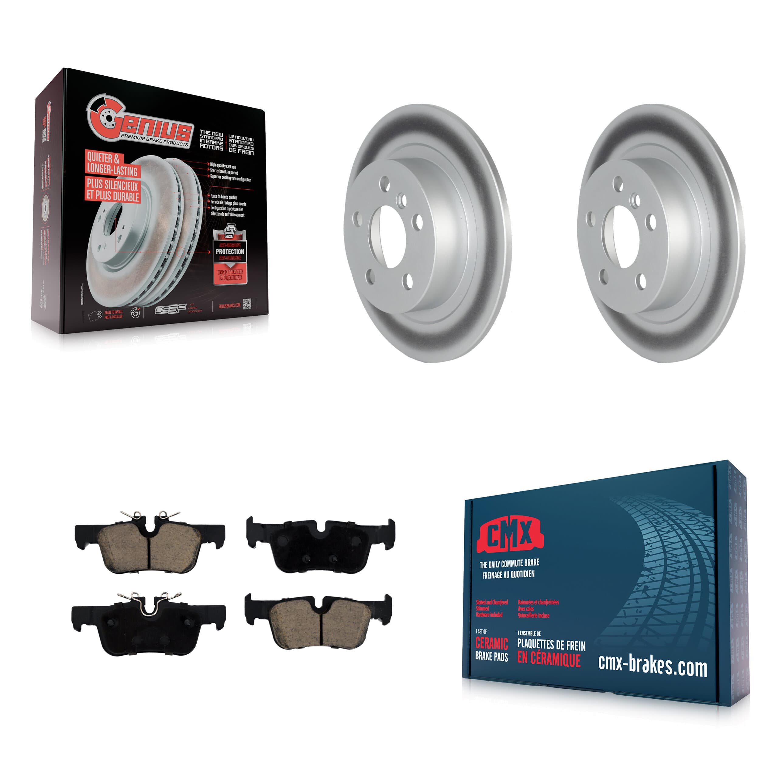 Transit Auto - KGC-101529 - Rear Disc Brake Kits image 1