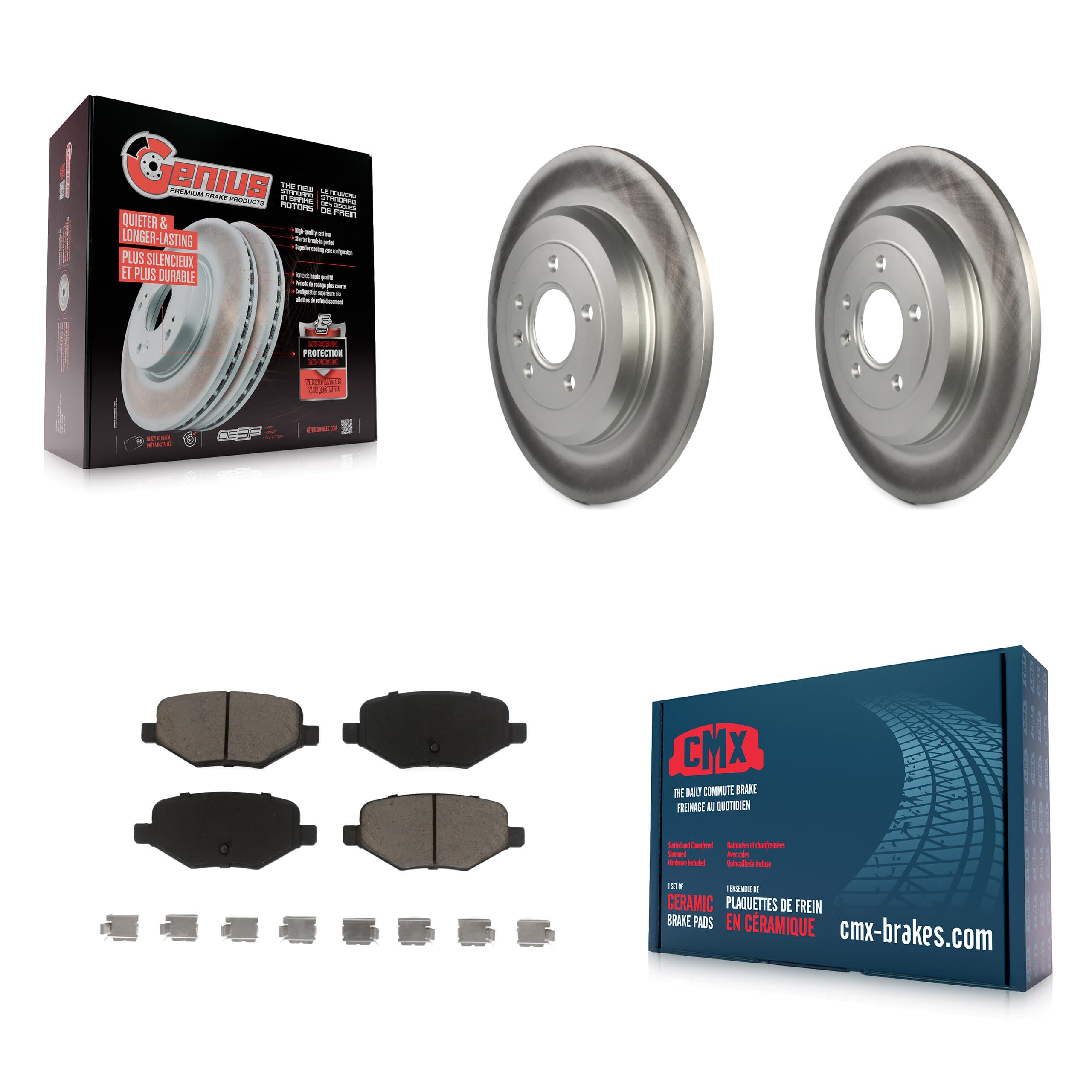 Transit Auto - KGC-101536 - Rear Disc Brake Kits image 1