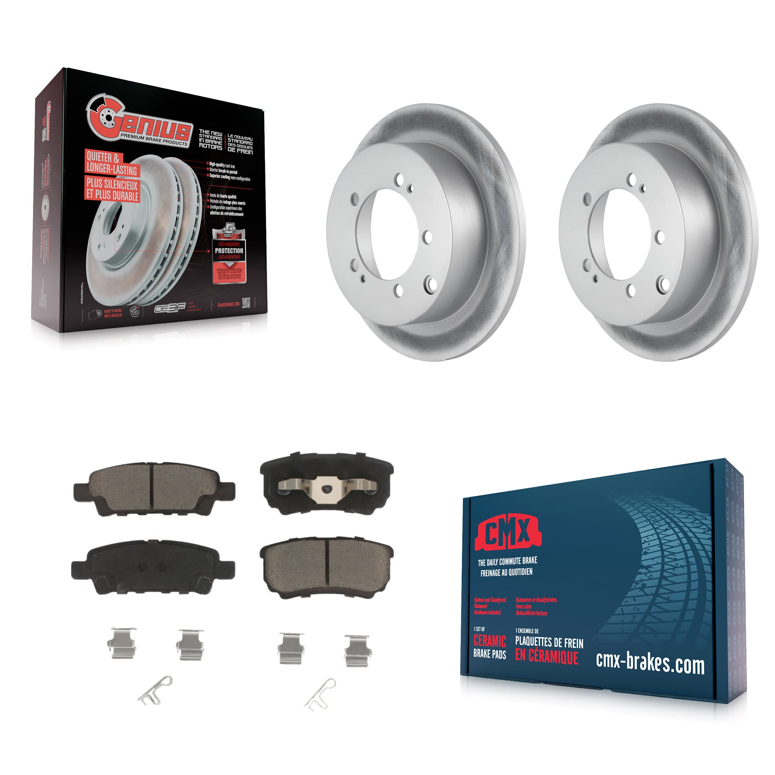 Transit Auto - KGC-101543 - Rear Disc Brake Kits image 1