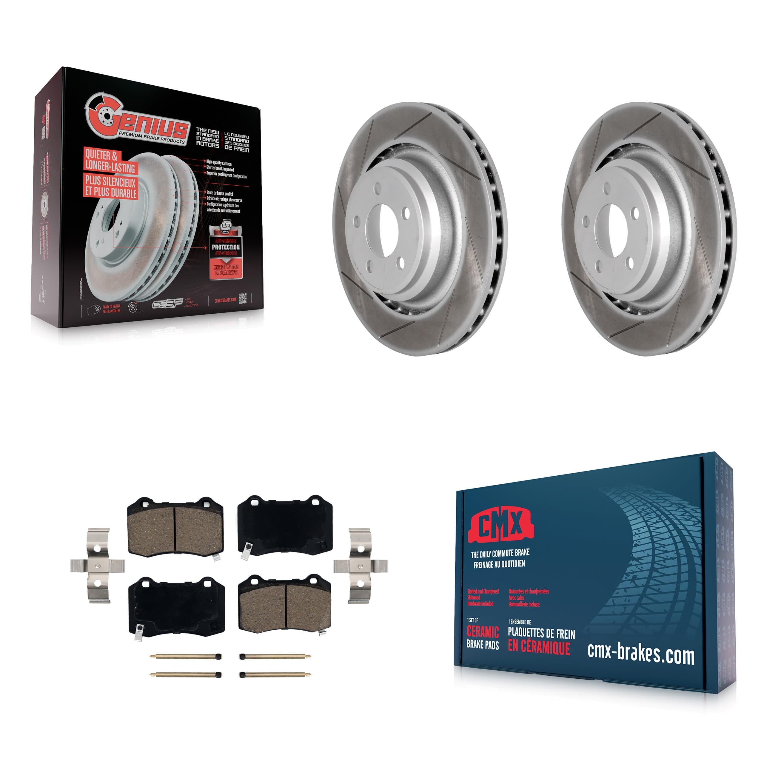 Transit Auto - KGC-101549 - Rear Disc Brake Kits image 1