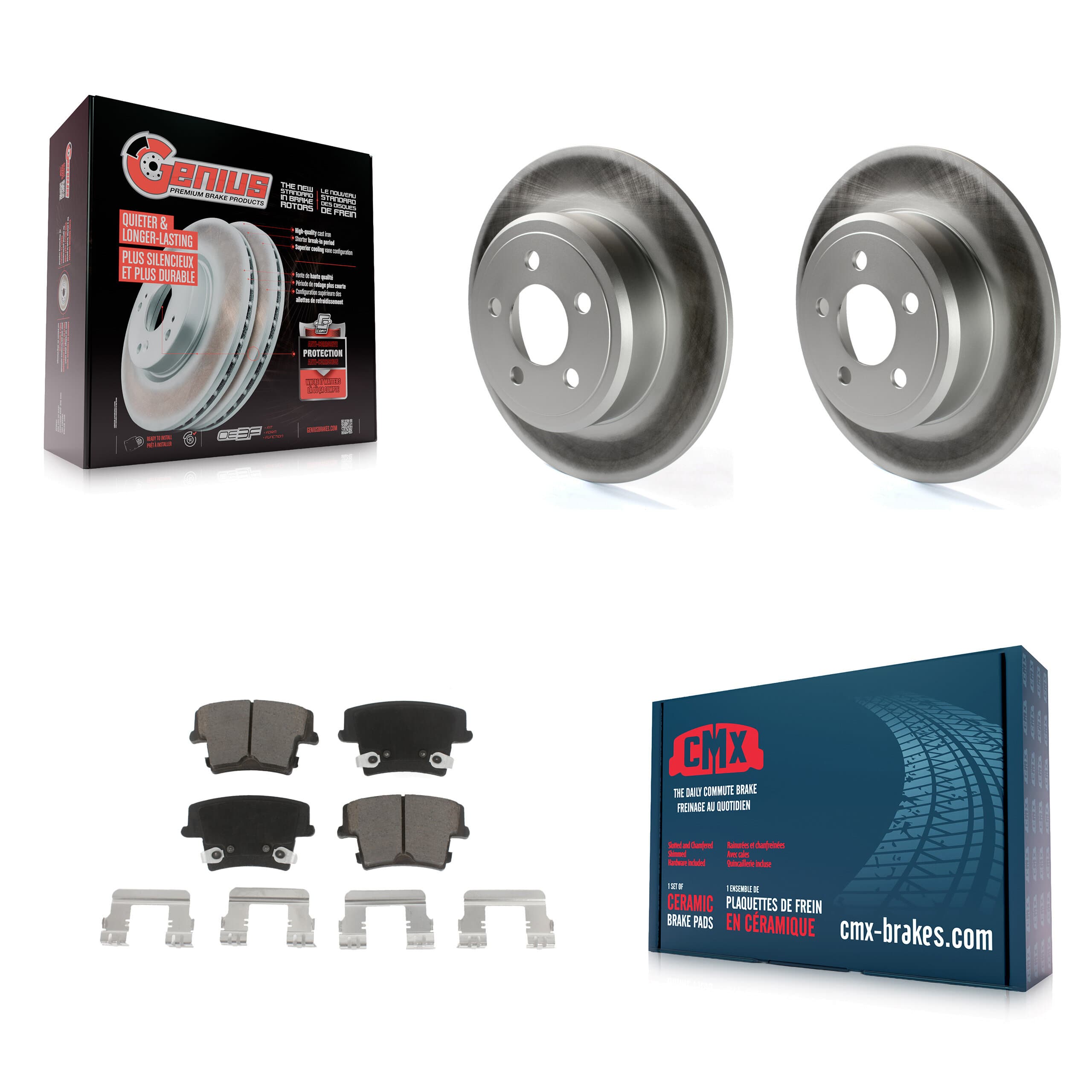 Transit Auto - KGC-101550 - Rear Disc Brake Kits image 1