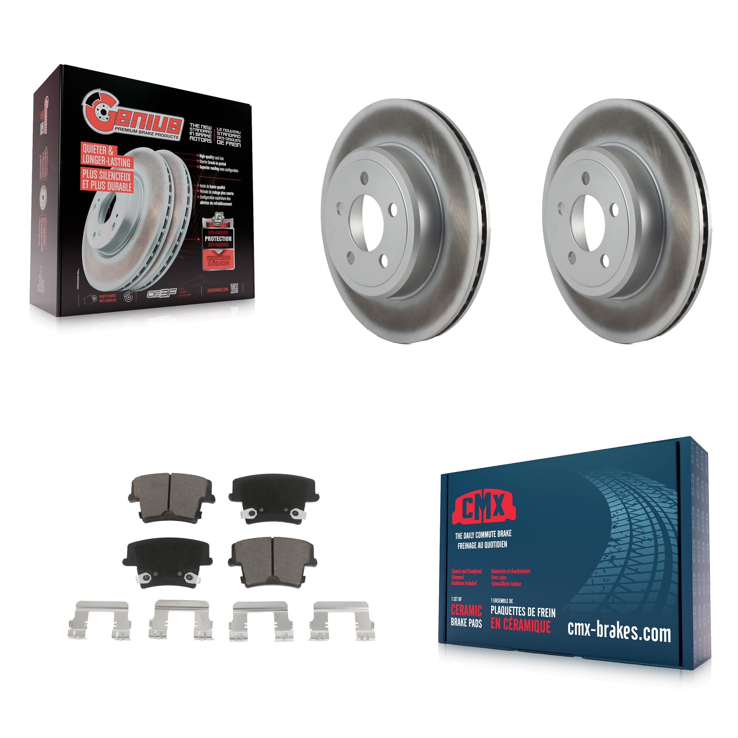 Transit Auto - KGC-101551 - Rear Disc Brake Kits image 1
