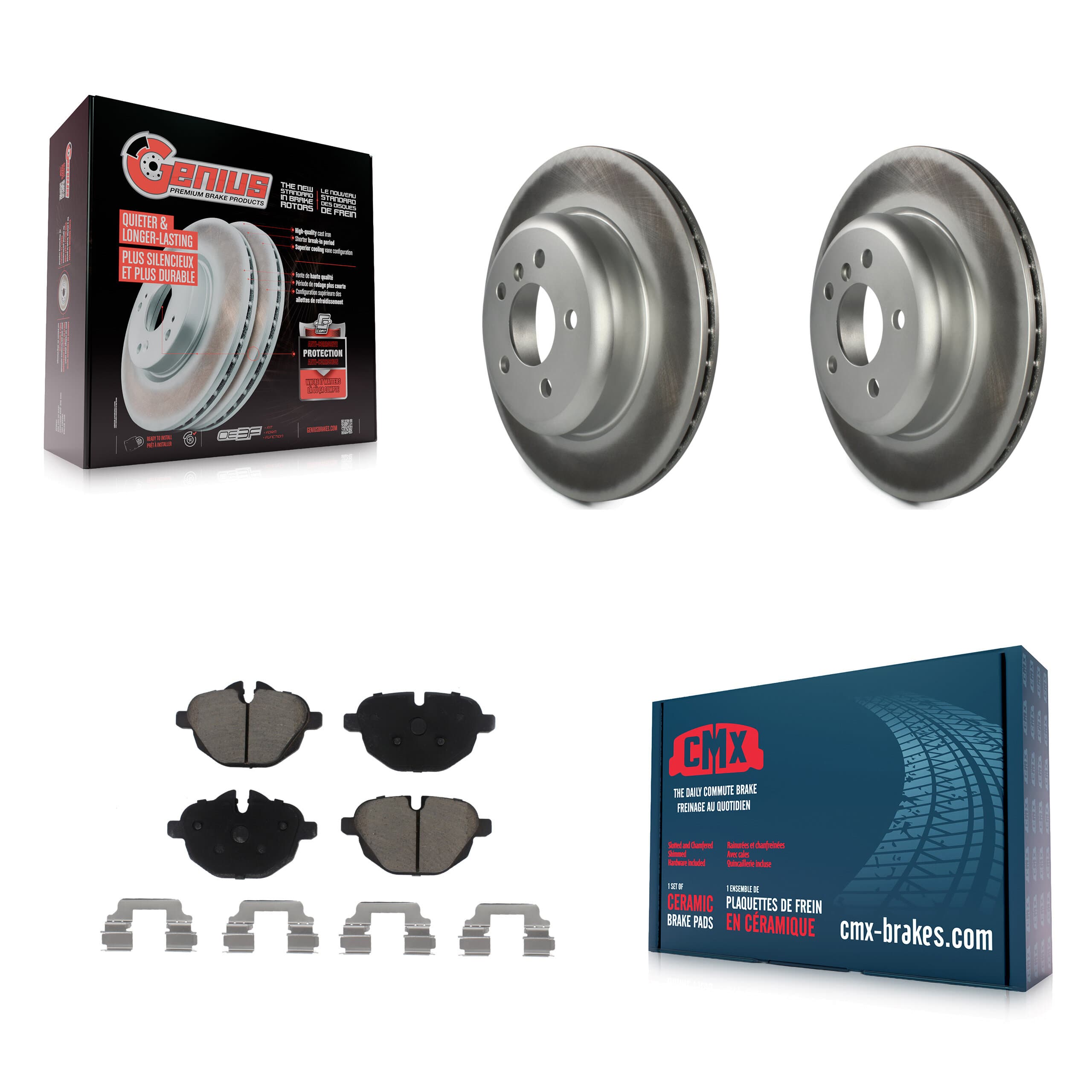 Transit Auto - KGC-101556 - Rear Disc Brake Kits image 1