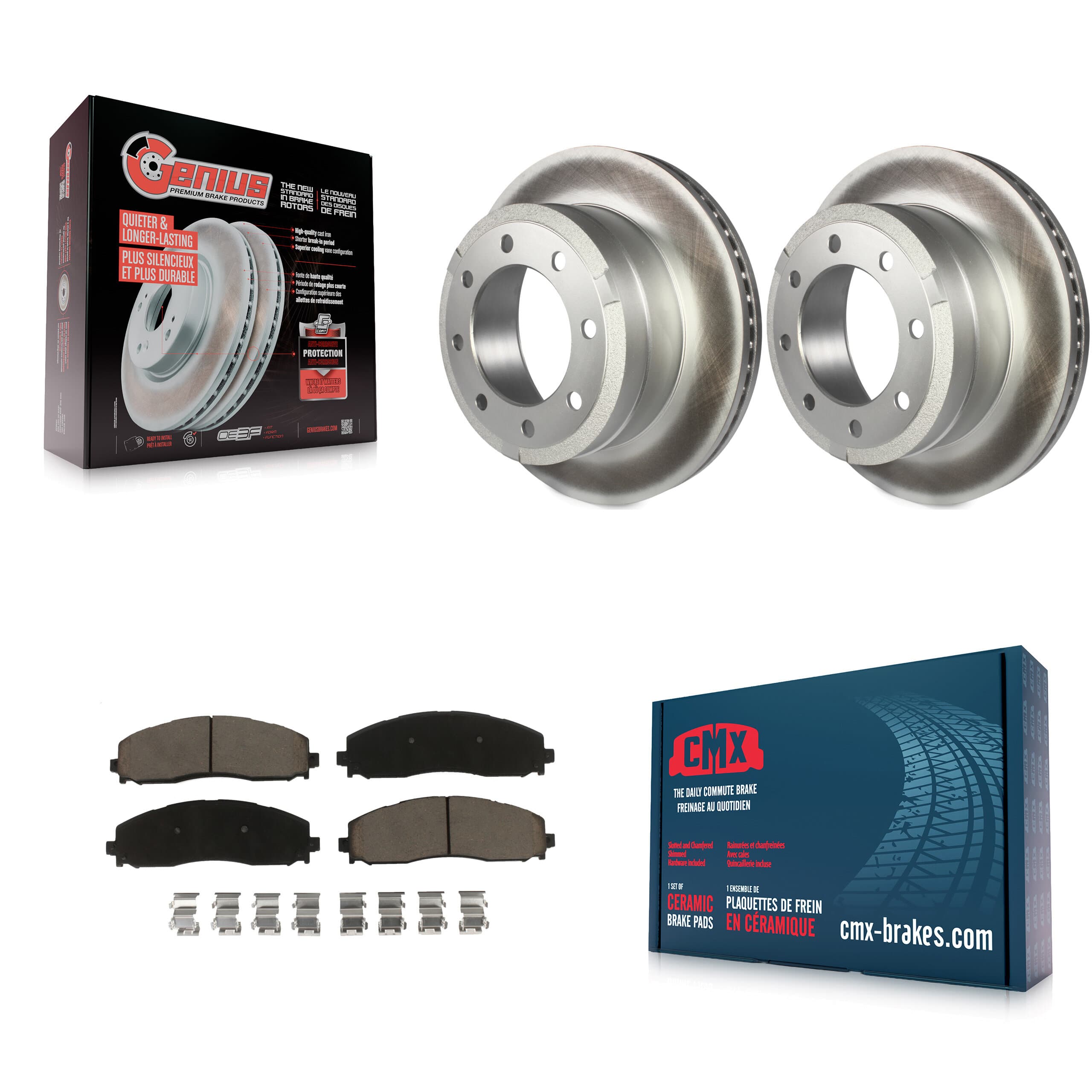 Transit Auto - KGC-101561 - Rear Disc Brake Kits image 1