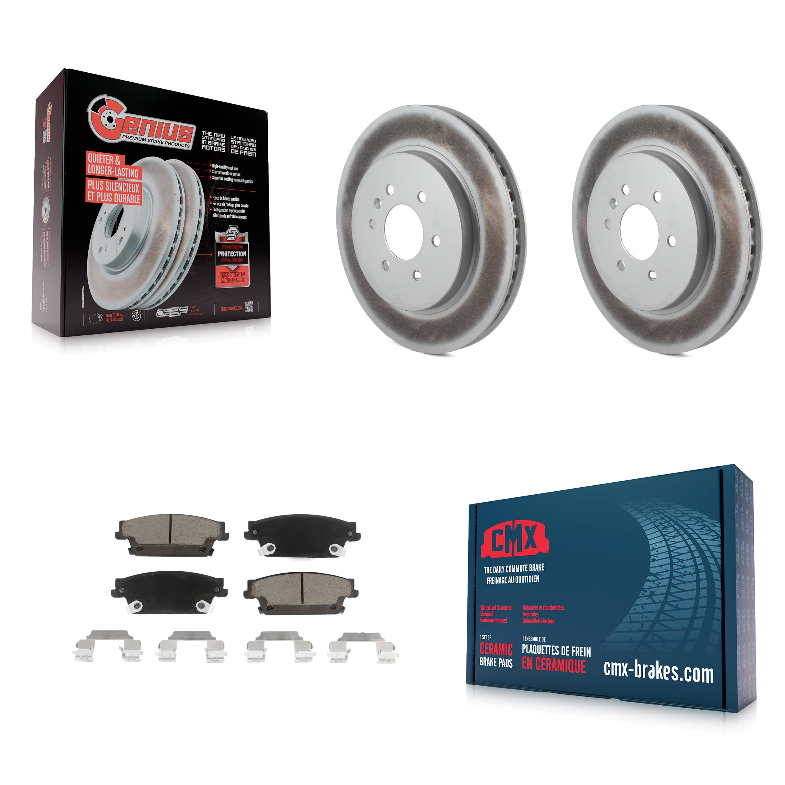 Transit Auto - KGC-101568 - Rear Disc Brake Kits image 1