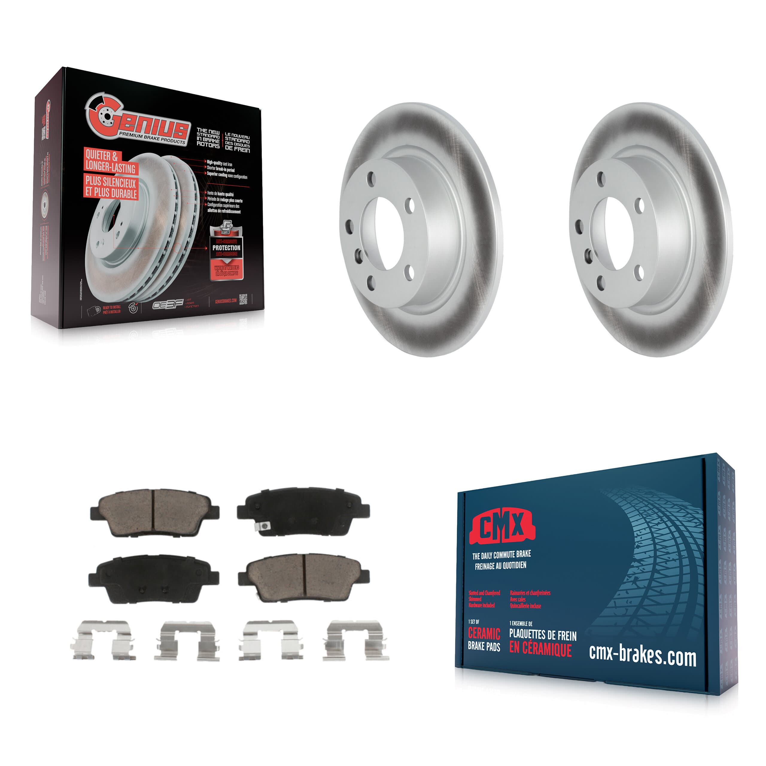 Transit Auto - KGC-101569 - Rear Disc Brake Kits image 1