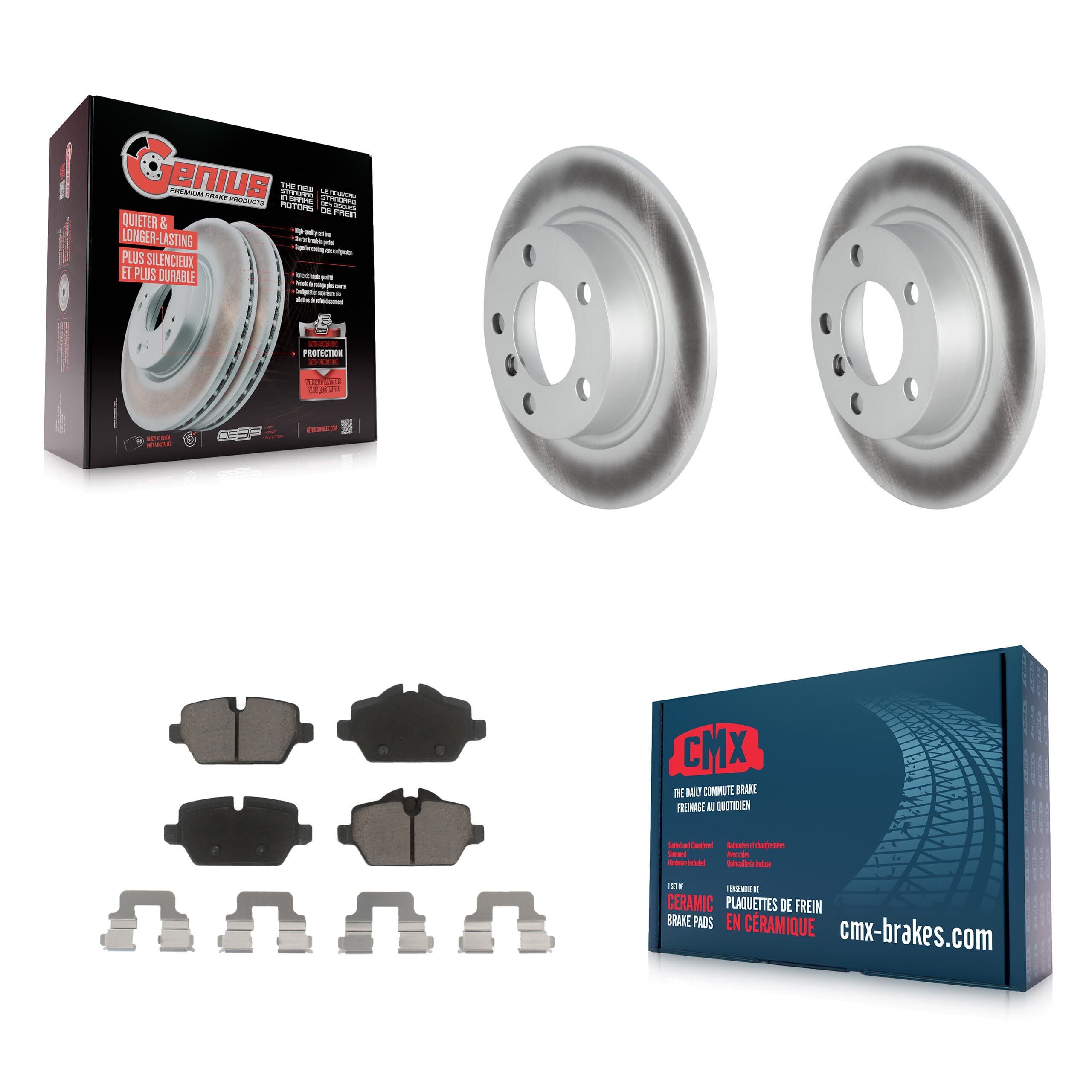 Transit Auto - KGC-101570 - Rear Disc Brake Kits image 1